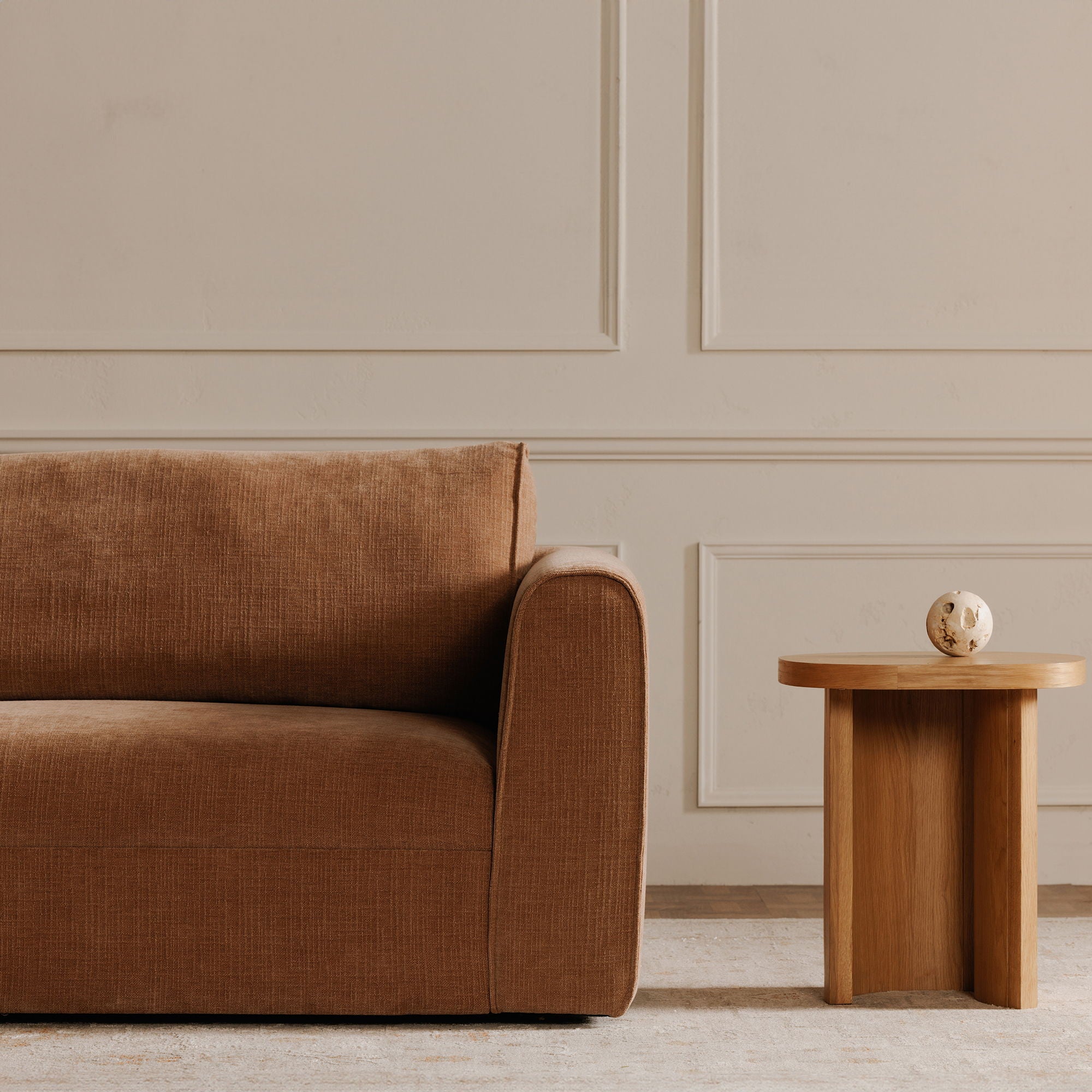 Madrid - Right Sectional - Heritage Pink
