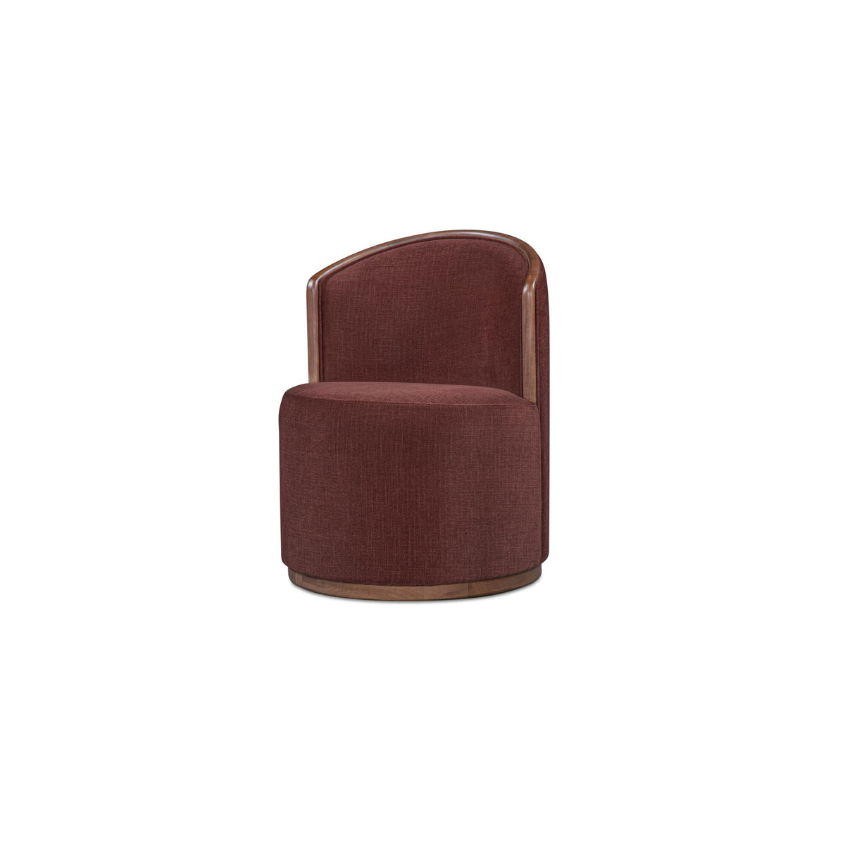 Rossi - Swivel Dining Chair - Berry / Purple