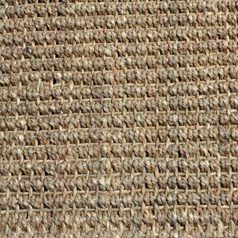 Seagrass - 1' x 1' Rug - Natural