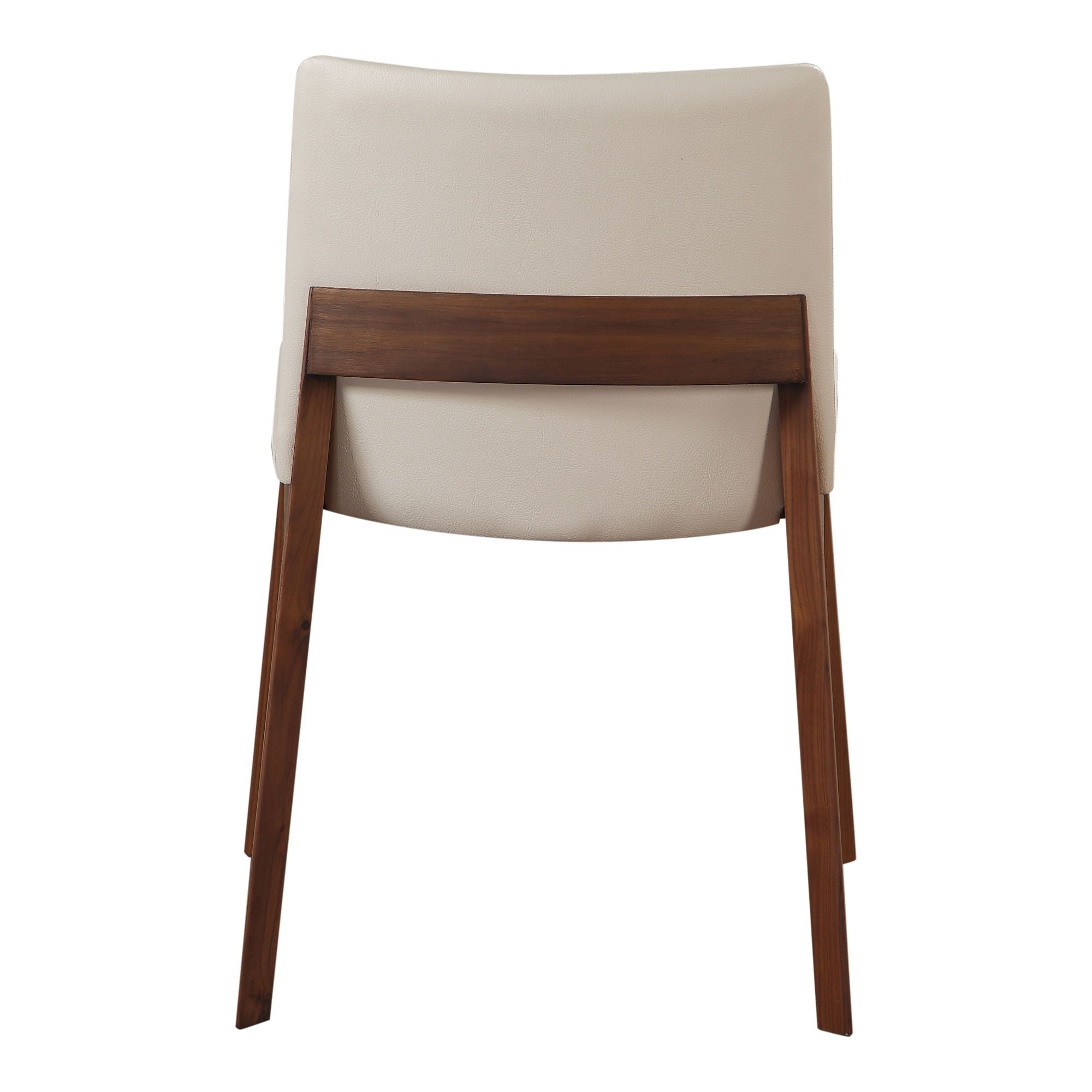 Deco - Dining Chair - White PVC - M2