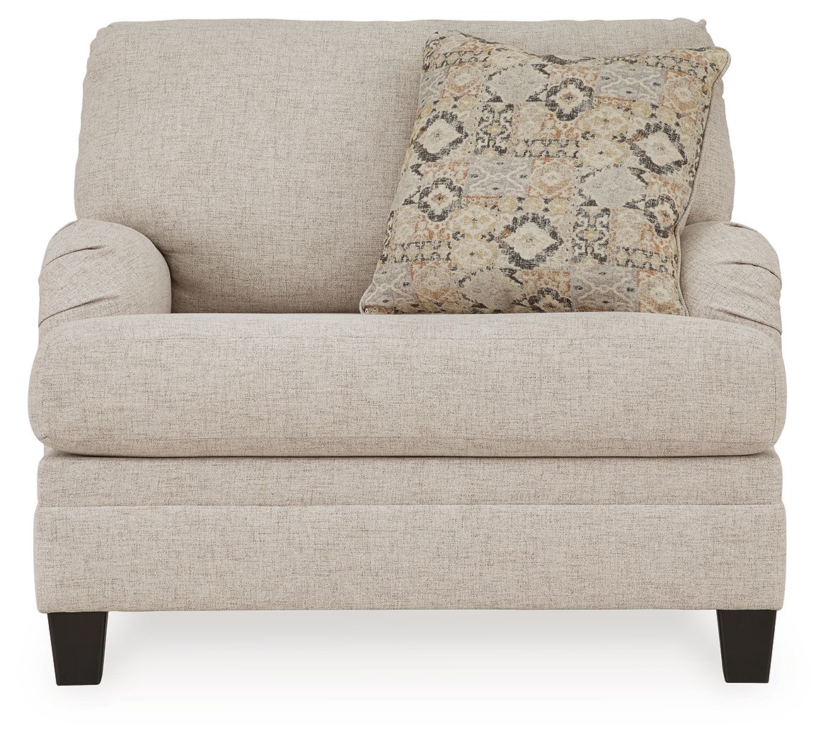 Bralynn - Linen - Chair And A Half