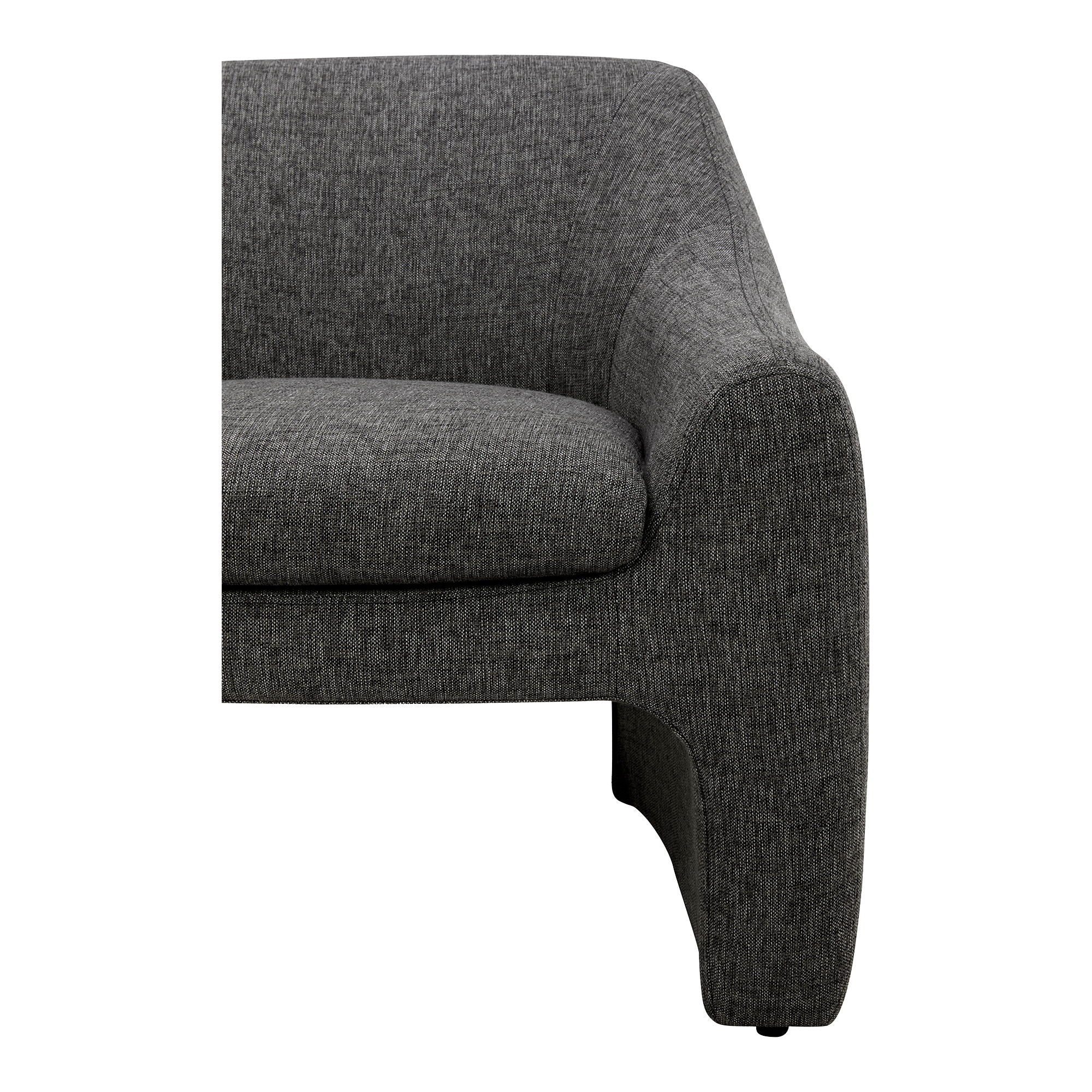 Kenzie - Accent Chair - Dark Gray