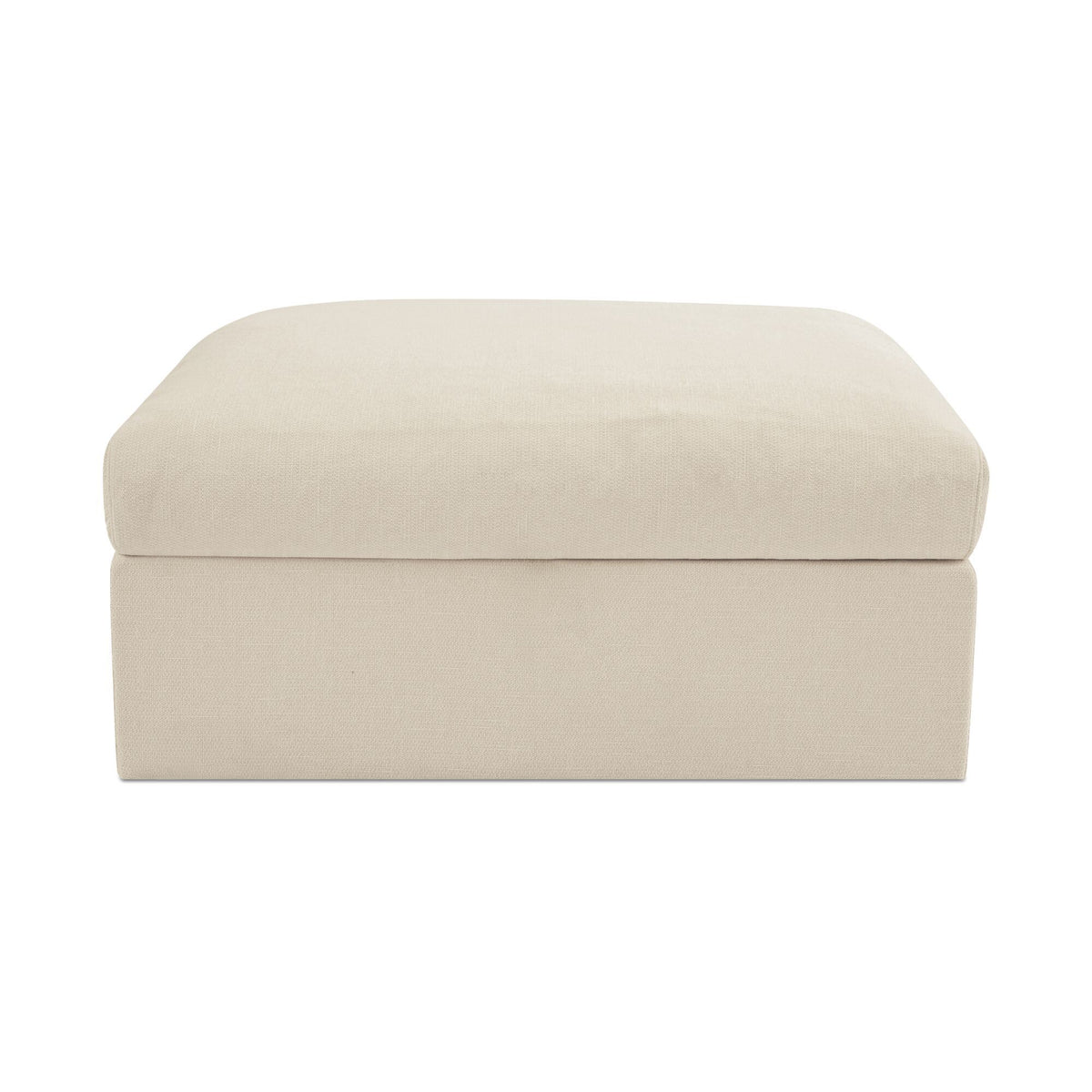 Swift - Storage Ottoman - Light Beige