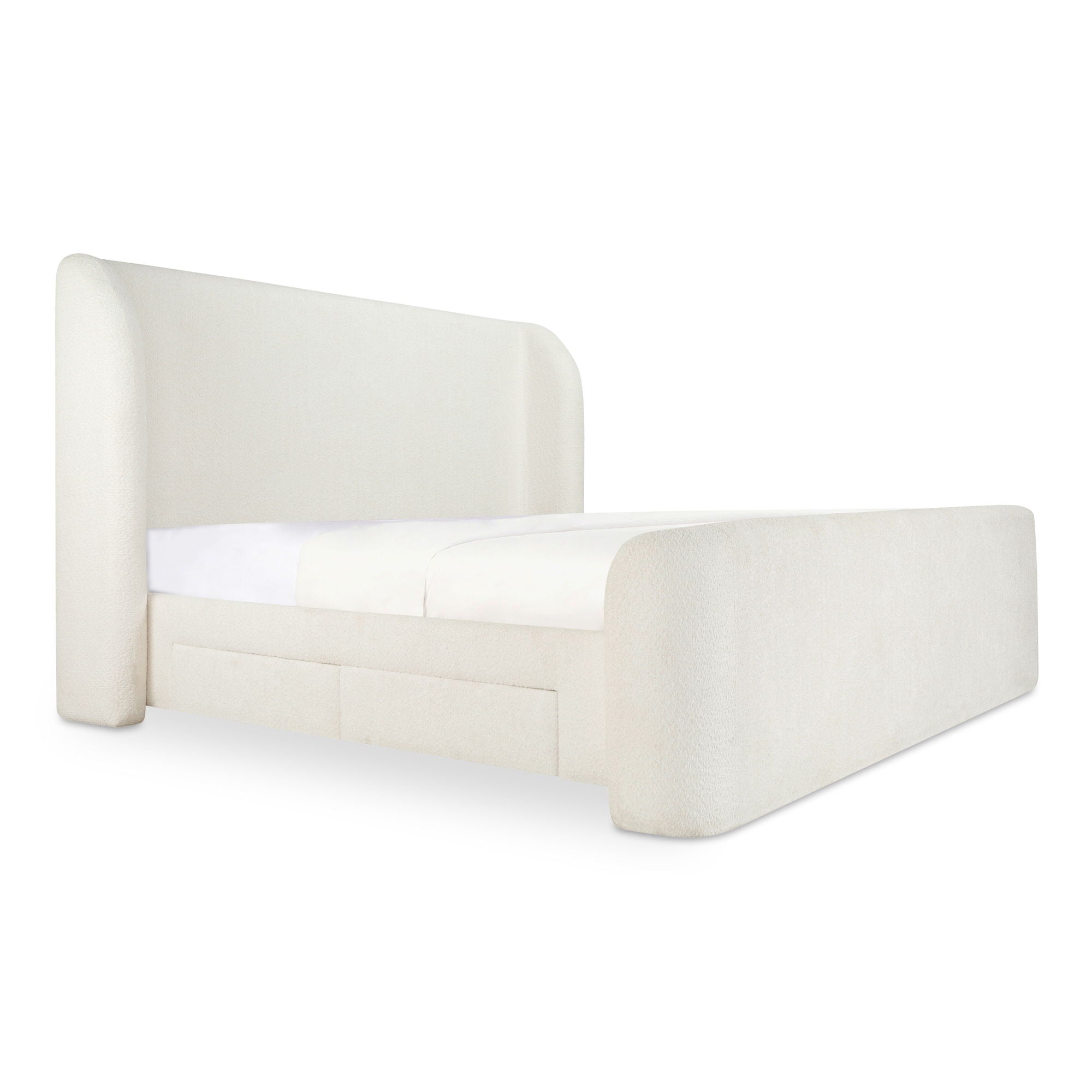 Sophia - Queen Bed - Cream