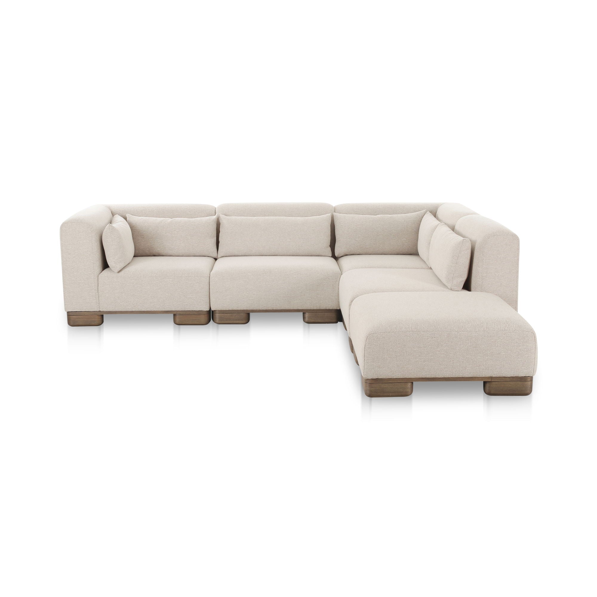 June - Dream Modular Sectional - Oatmeal