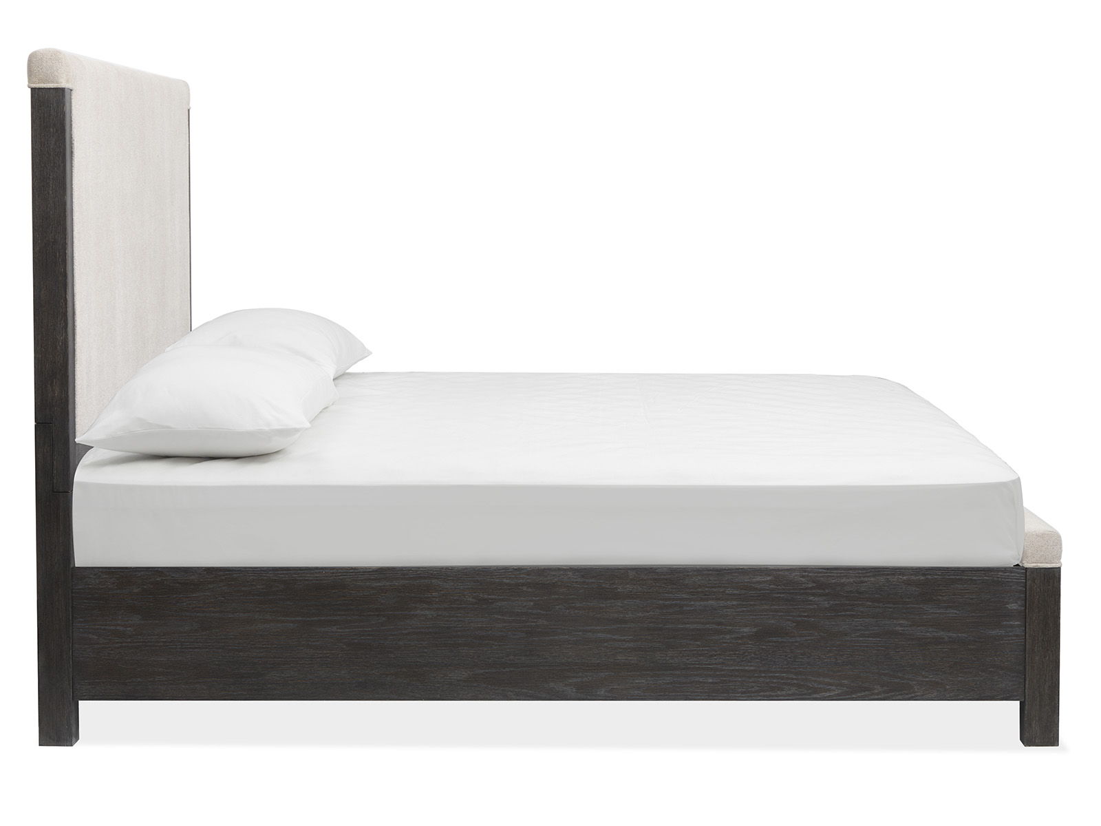 Plum Creek - Upholstered Panel Storage Bed