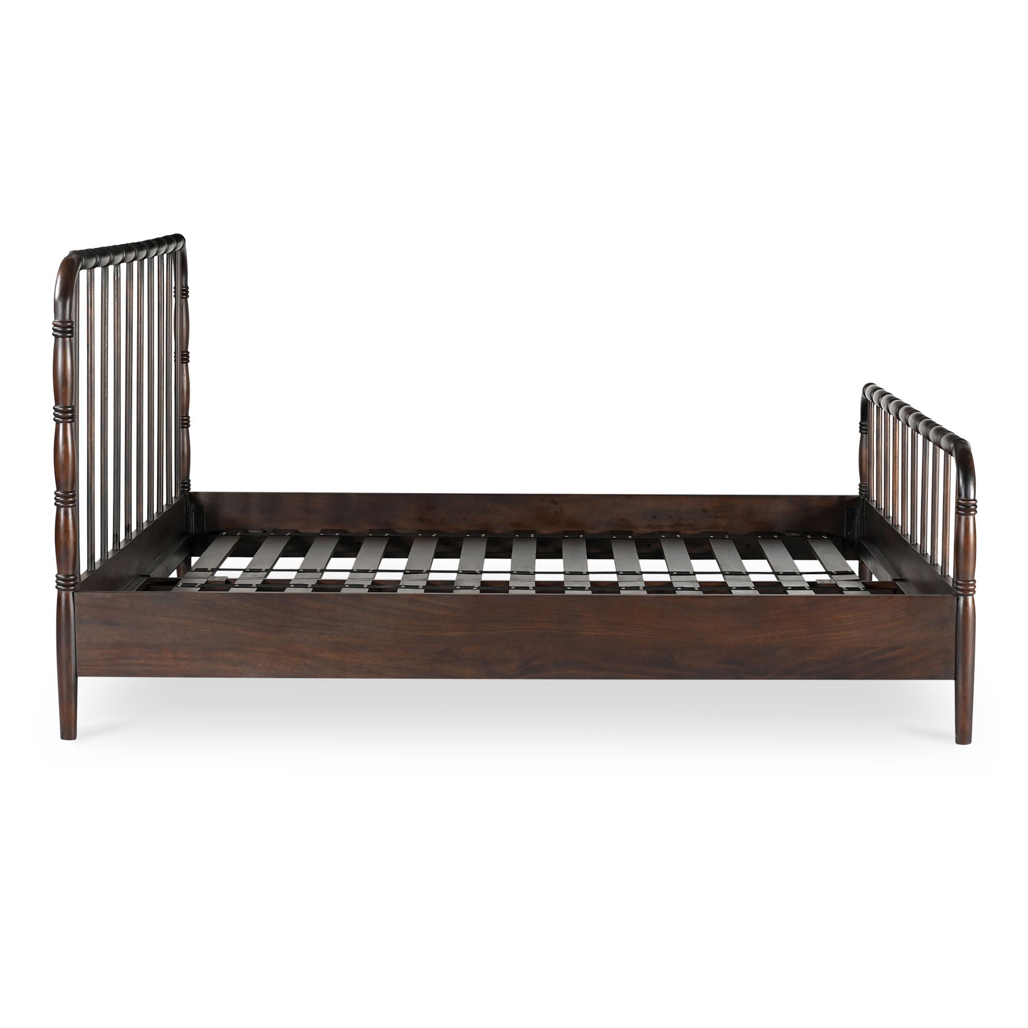 Vivian - Queen Bed - Dark Brown