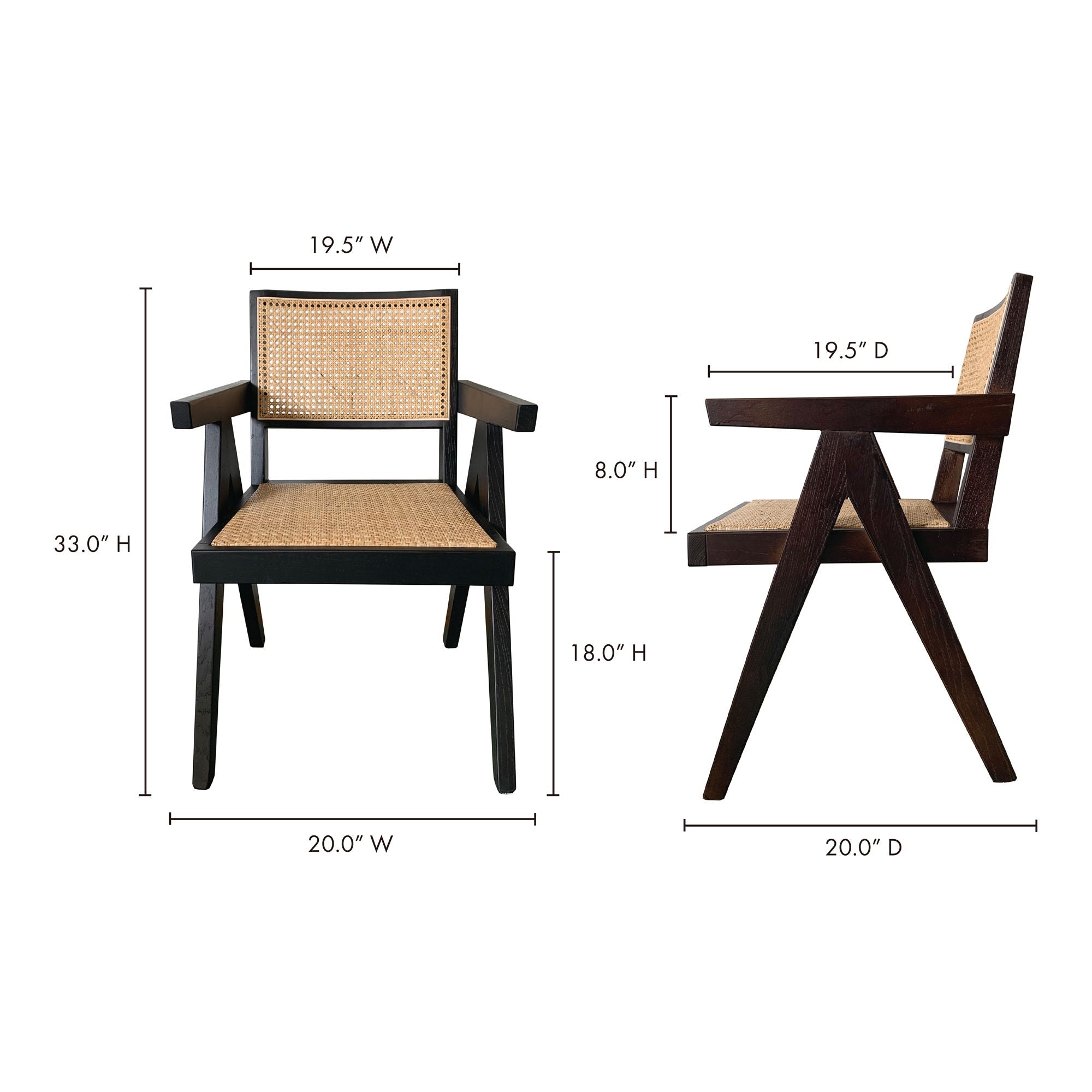 Takashi - Chair (Set of 2) - Black