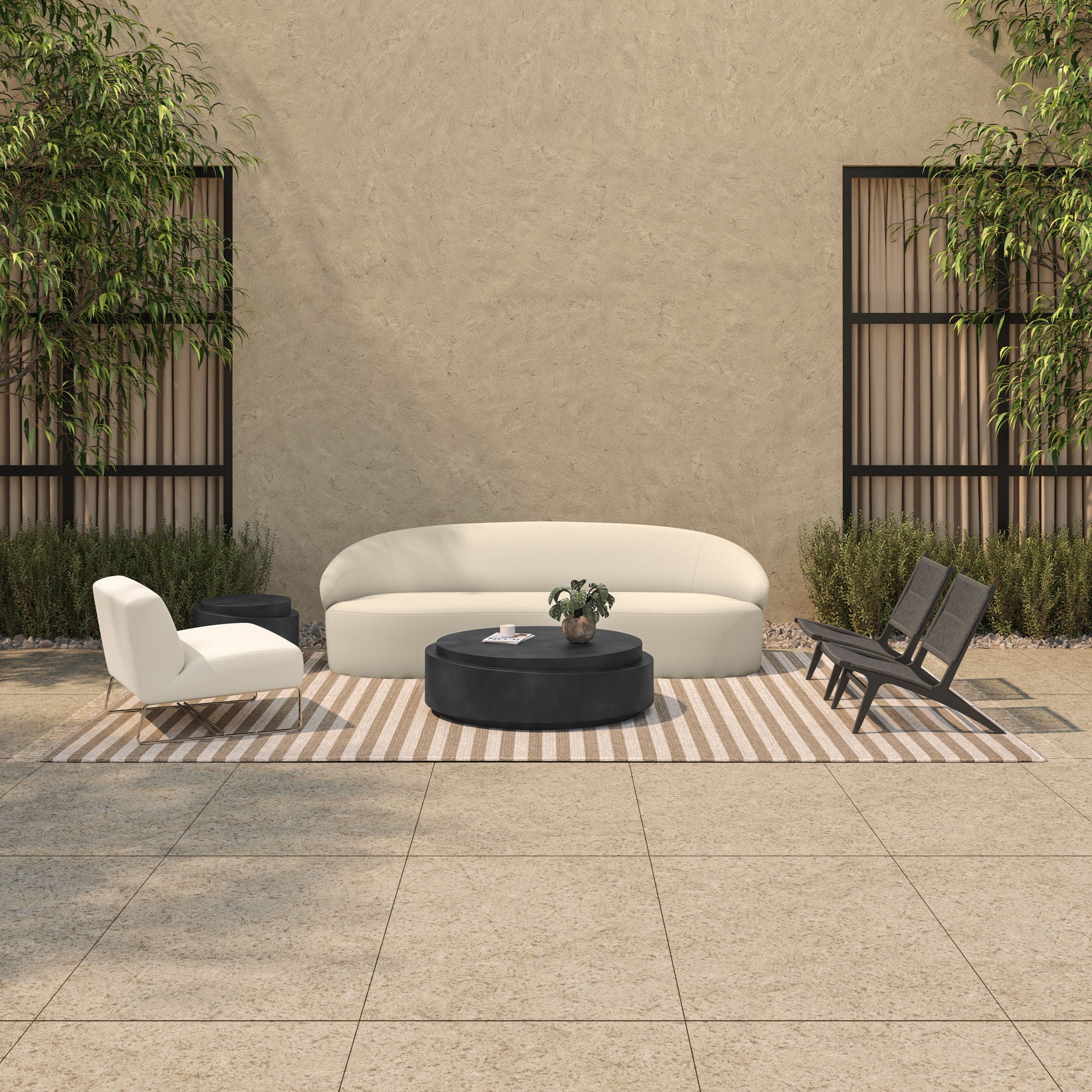 Cove - Outdoor Sofa - Beige