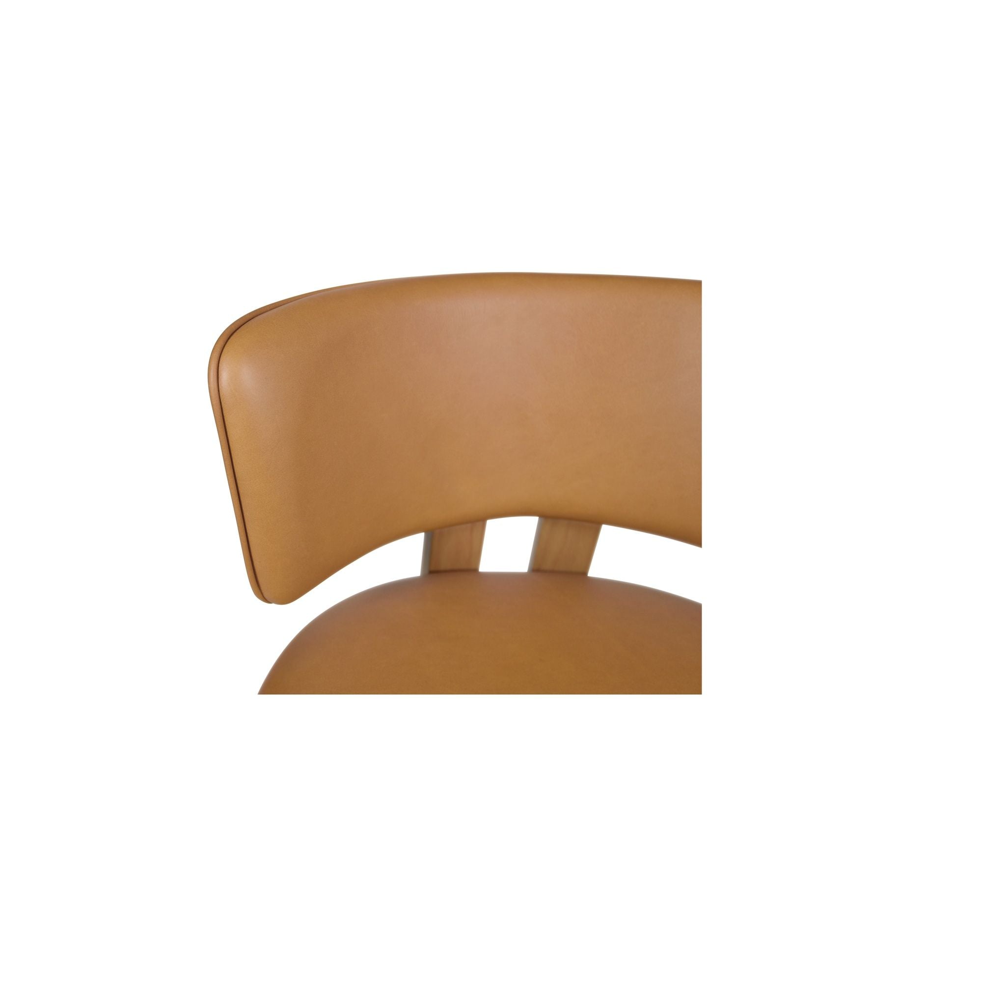 Morel - Leather Counter Stool - Brown