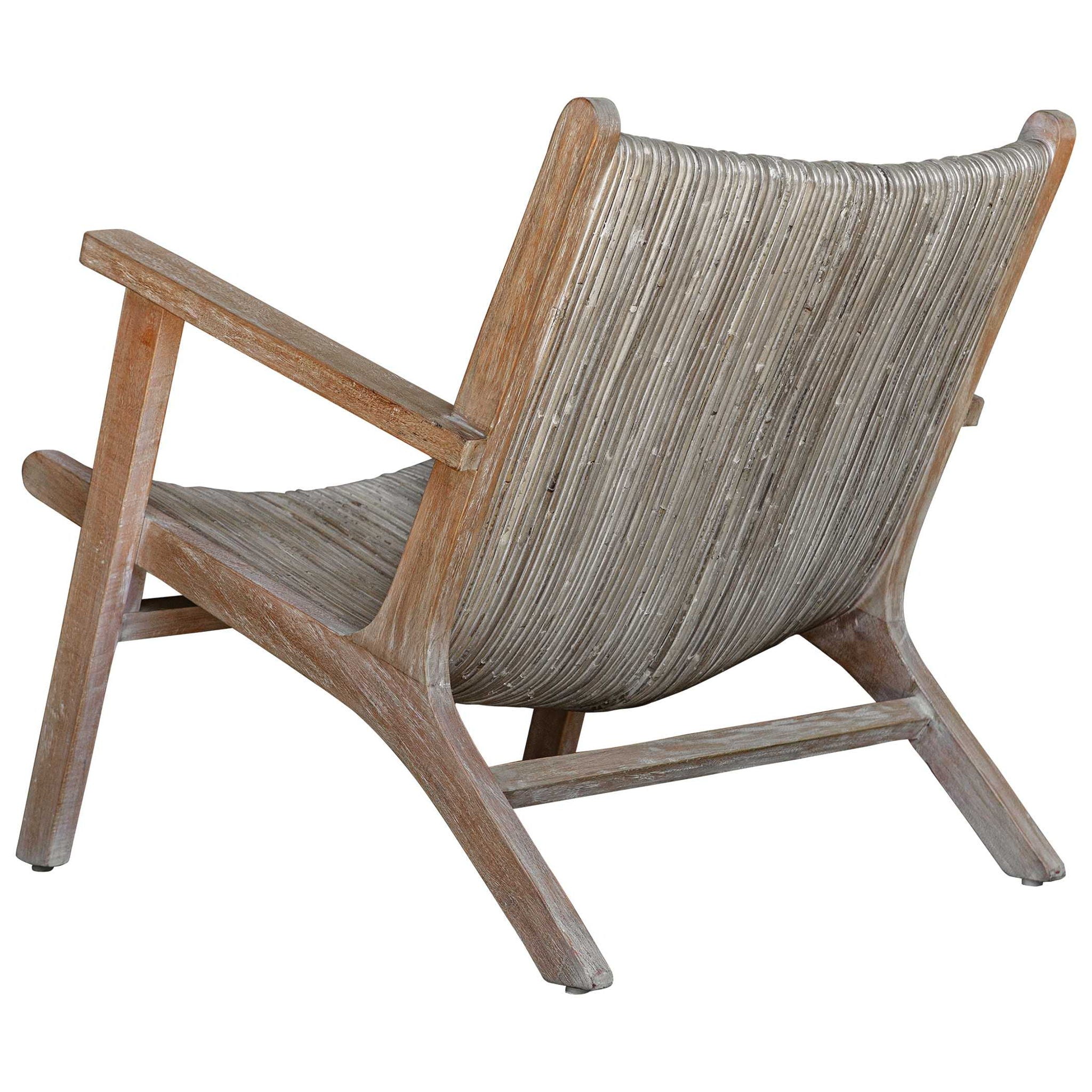 Aegea - Rattan Accent Chair - Light Brown