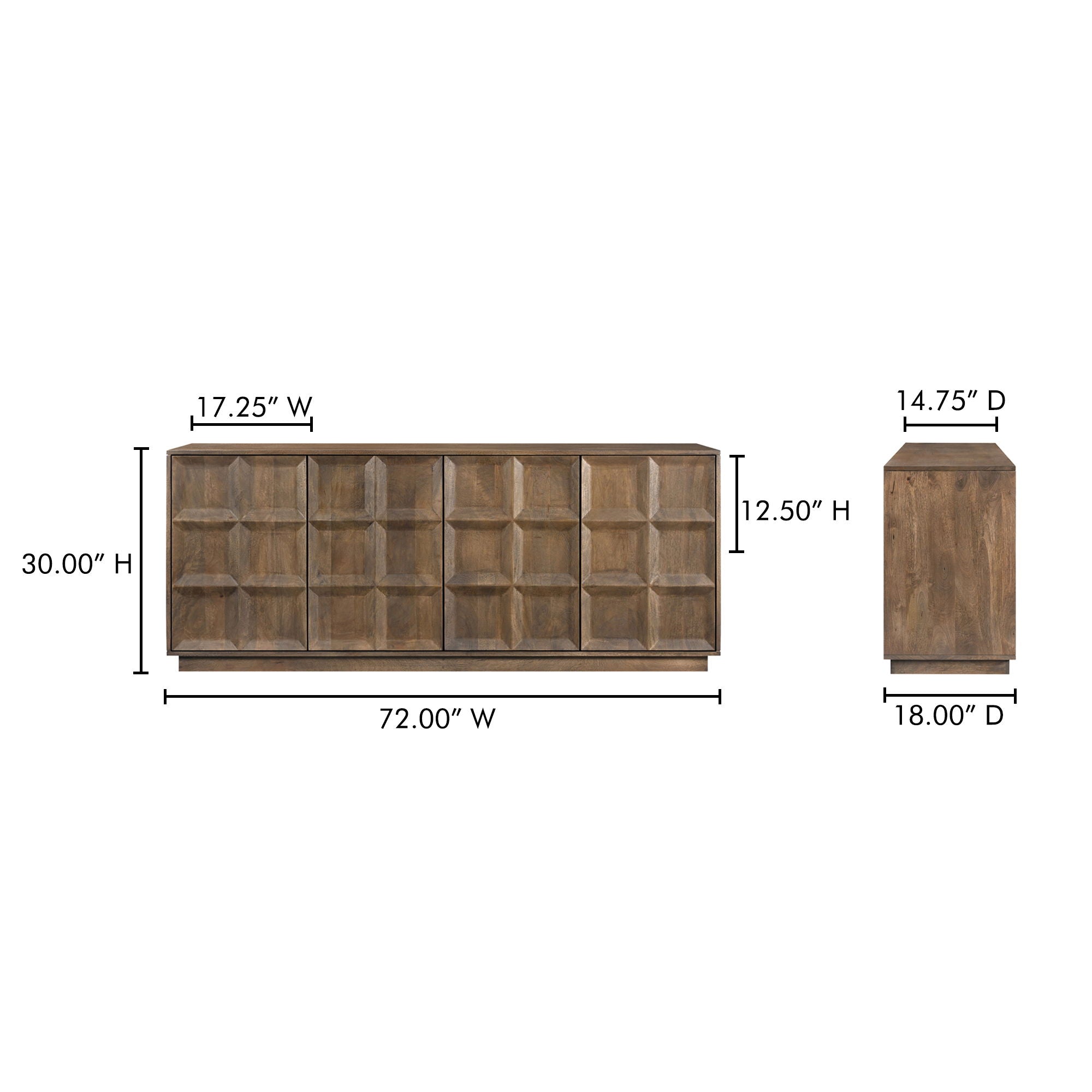 Bowen - Sideboard - Deep Brown