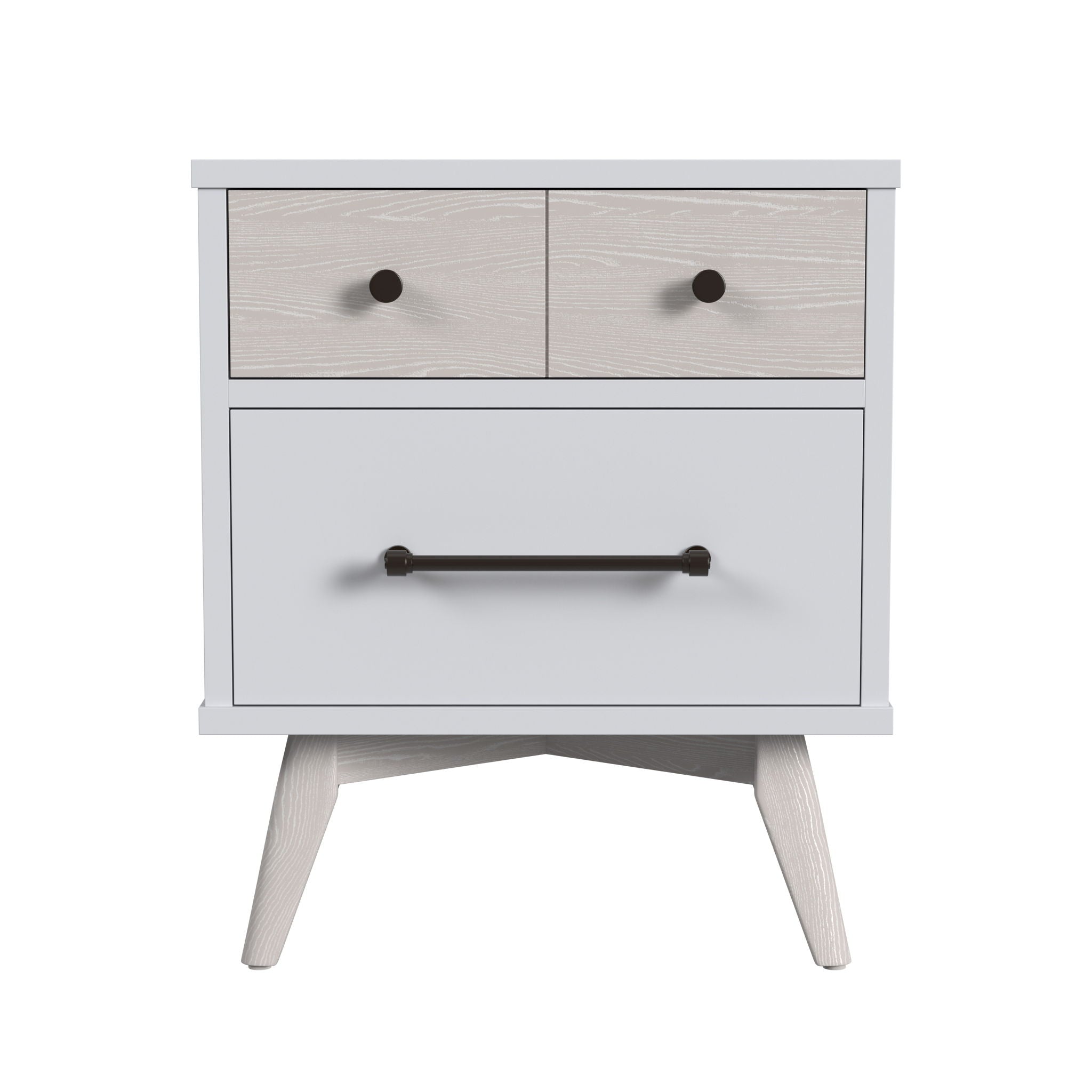 Rowan - Nightstand - Ash Linen