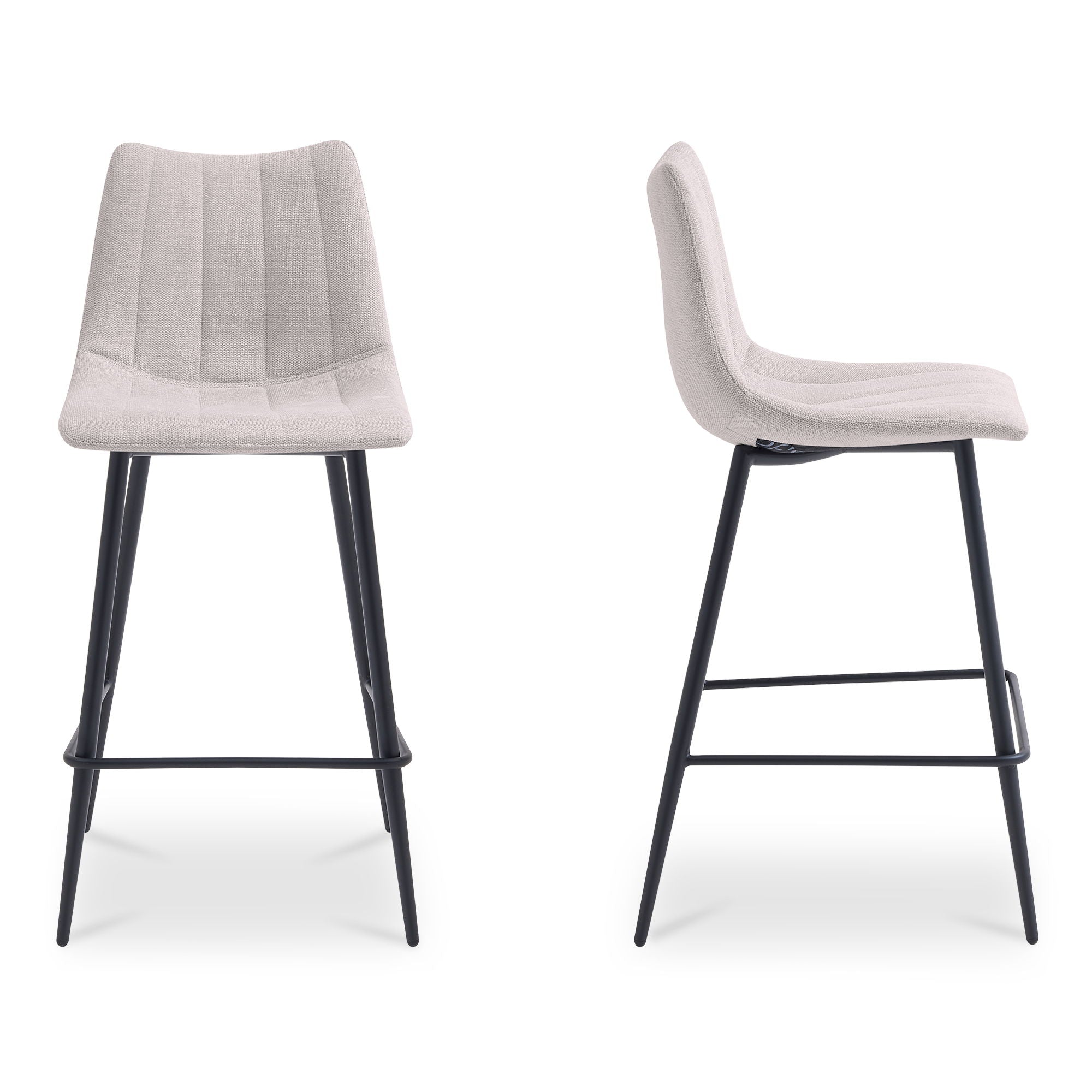 Alibi - Counter Stool (Set of 2) - Beige