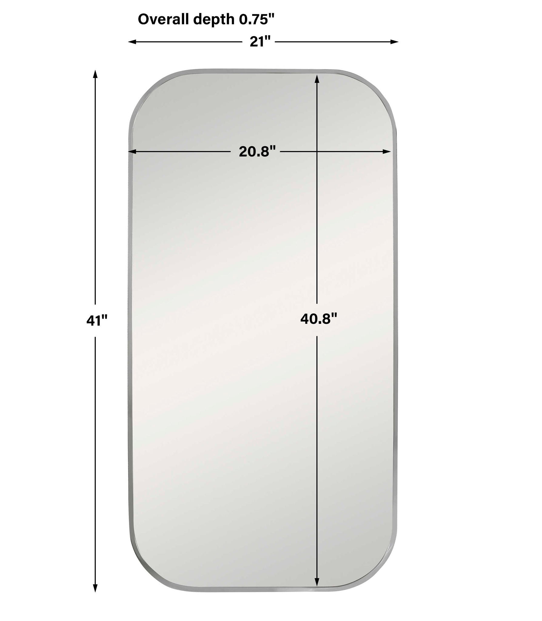 Taft - Mirror - Polished Nickel