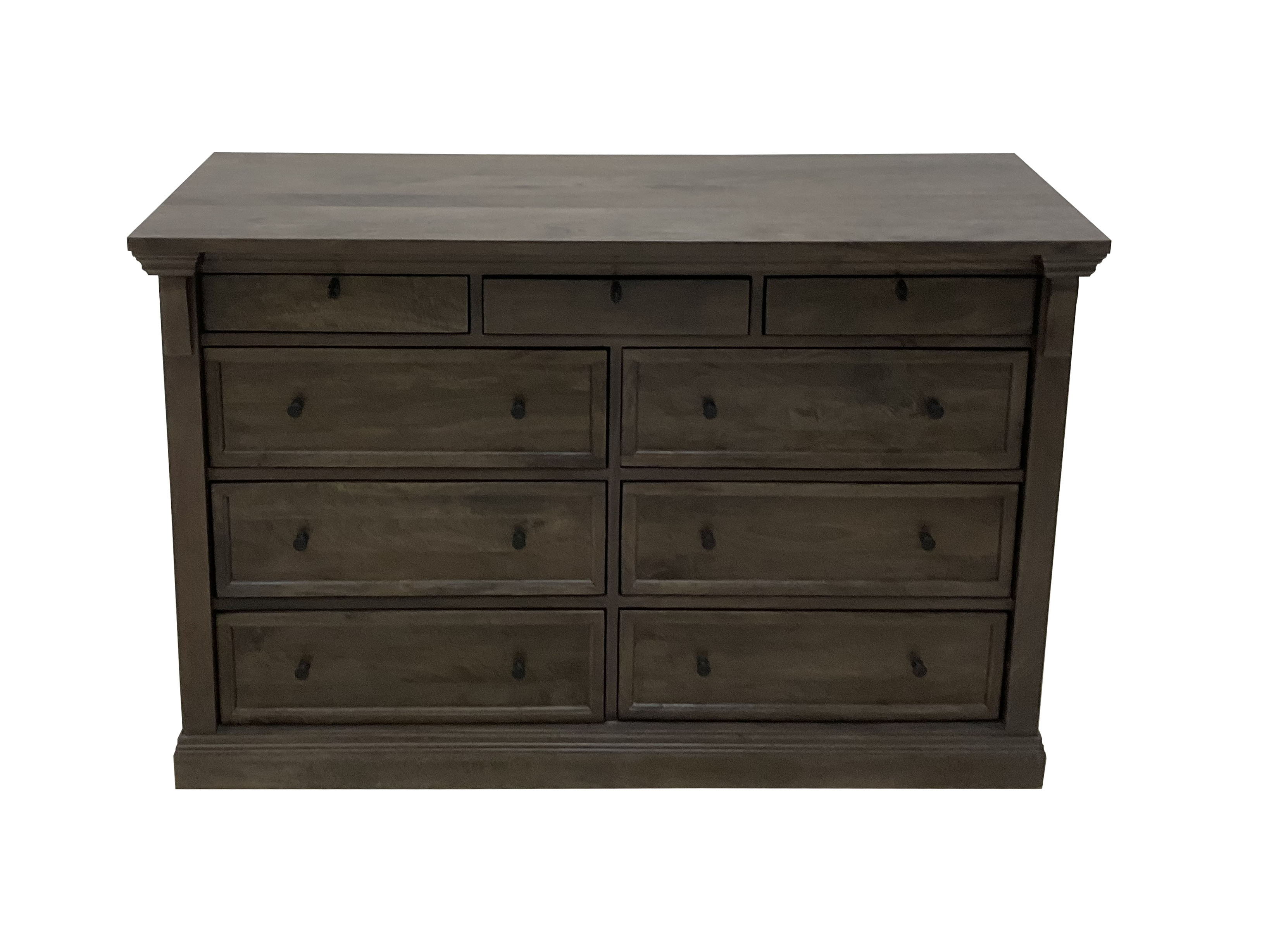 Adelaide - Wood 9 Drawer Dresser - Cocoa Brown