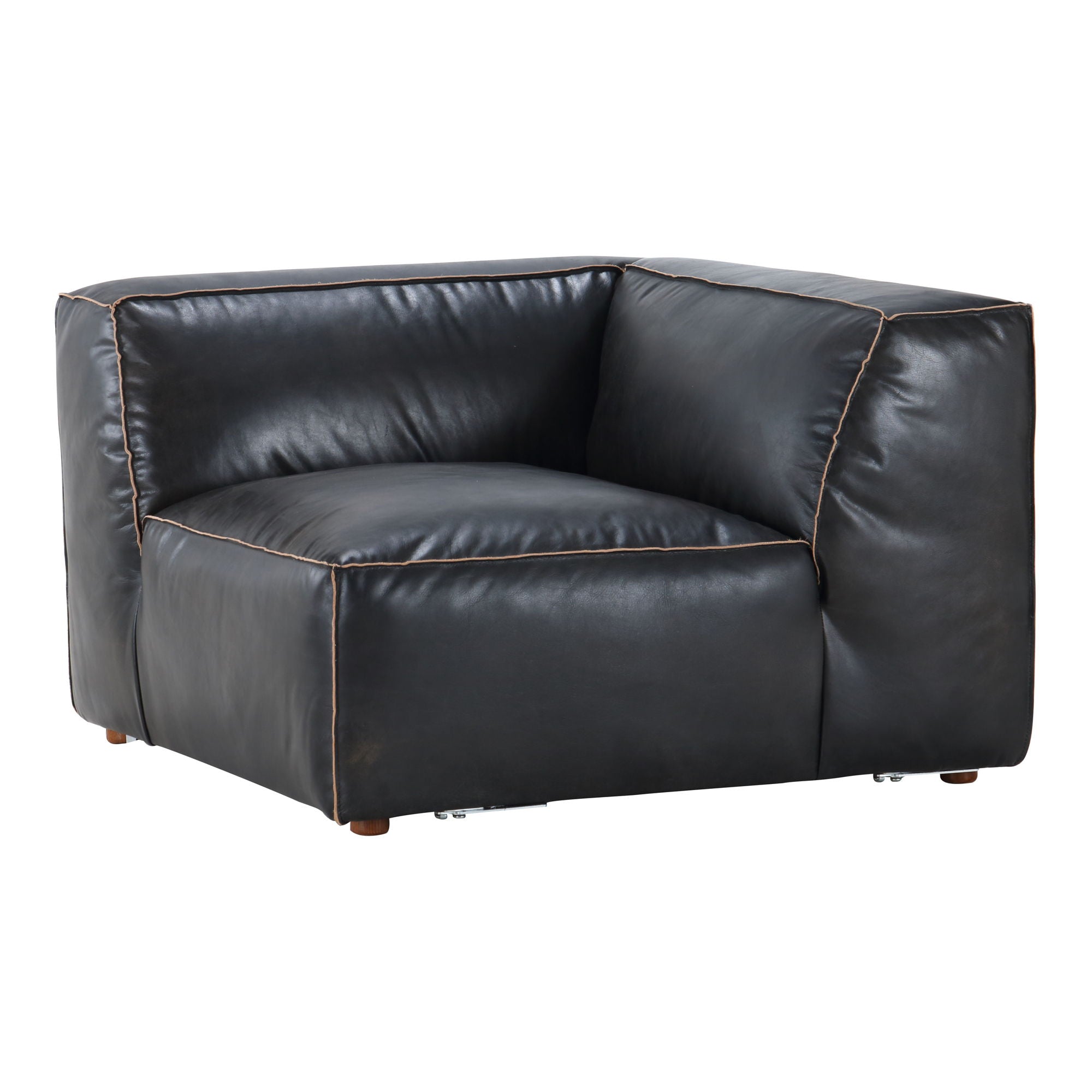 Luxe - Corner Chair - Black