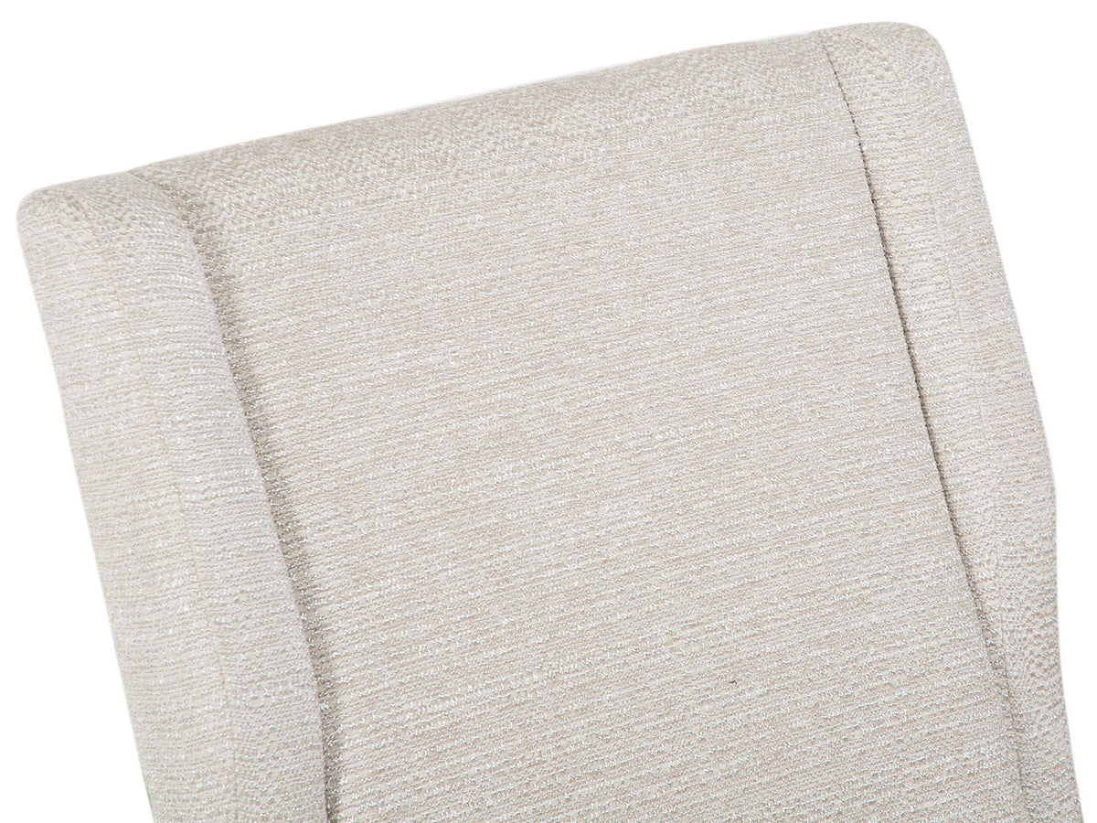 Lenox - Upholstered Host Side Chair (Set of 2) - Warm Silver