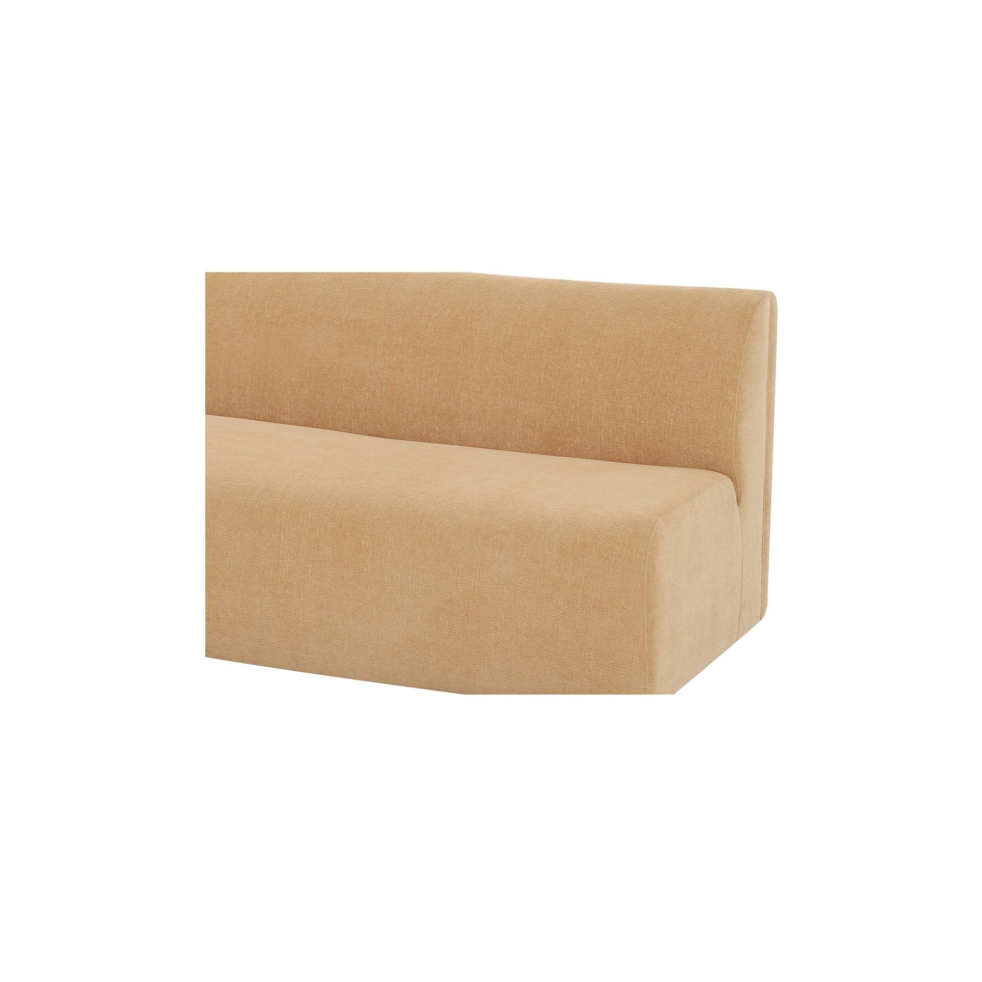 Naomi - Convex Sofa - Golden Yellow