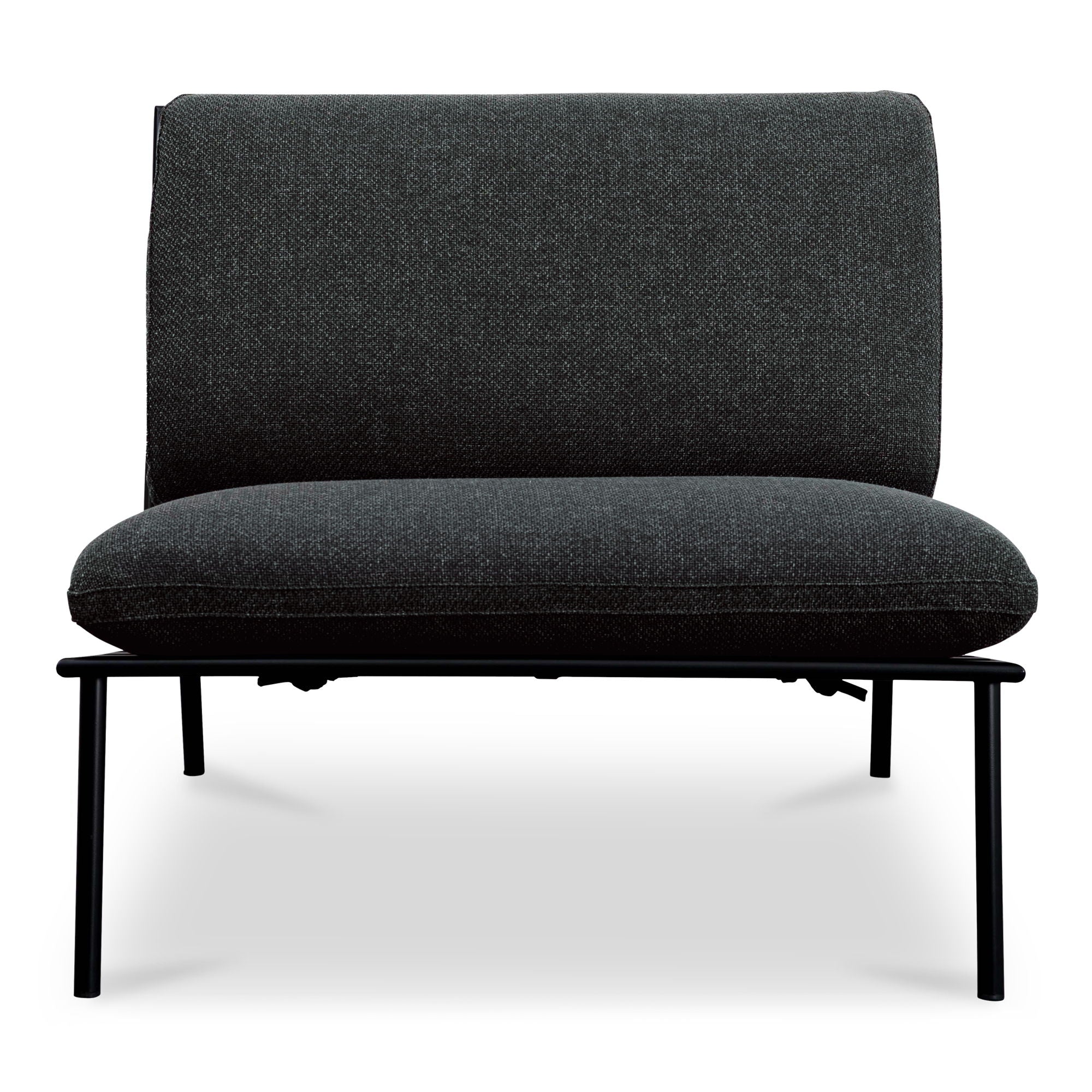 Salma - Outdoor Accent Chair - Charcoal