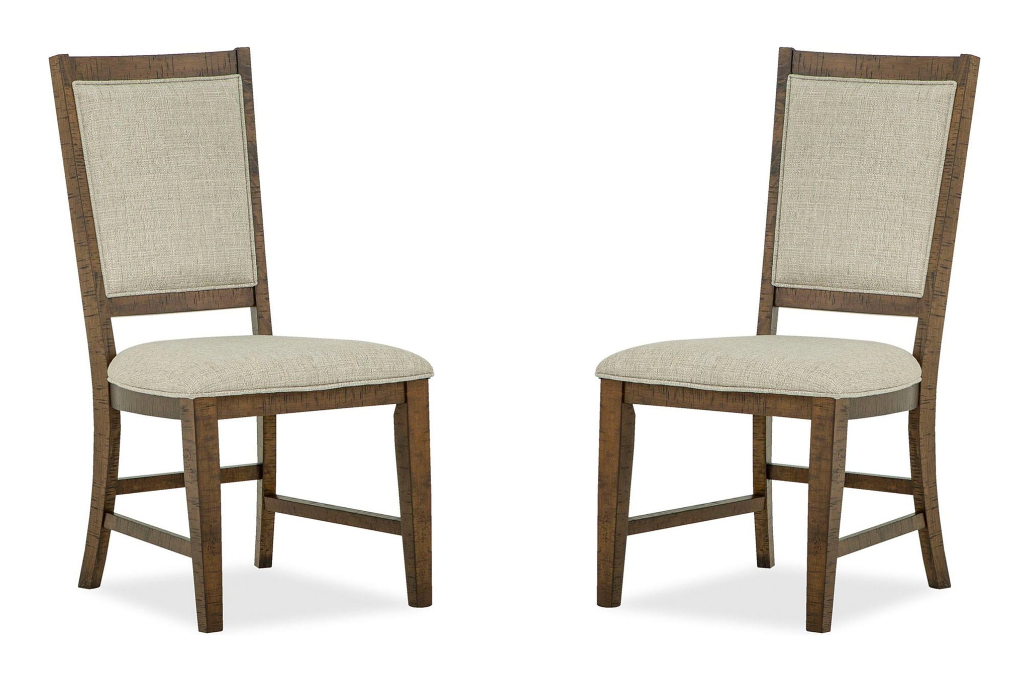 Bay Creek - Step Up Side Chair With Upholstered Seat & Back (Set of 2) - Dark Brown