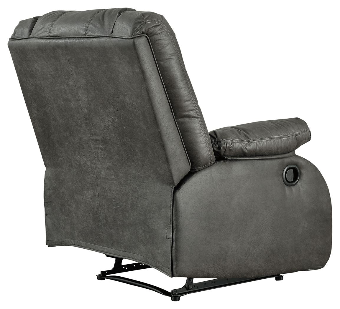 Bladewood - Slate - Zero Wall Recliner - Faux Leather