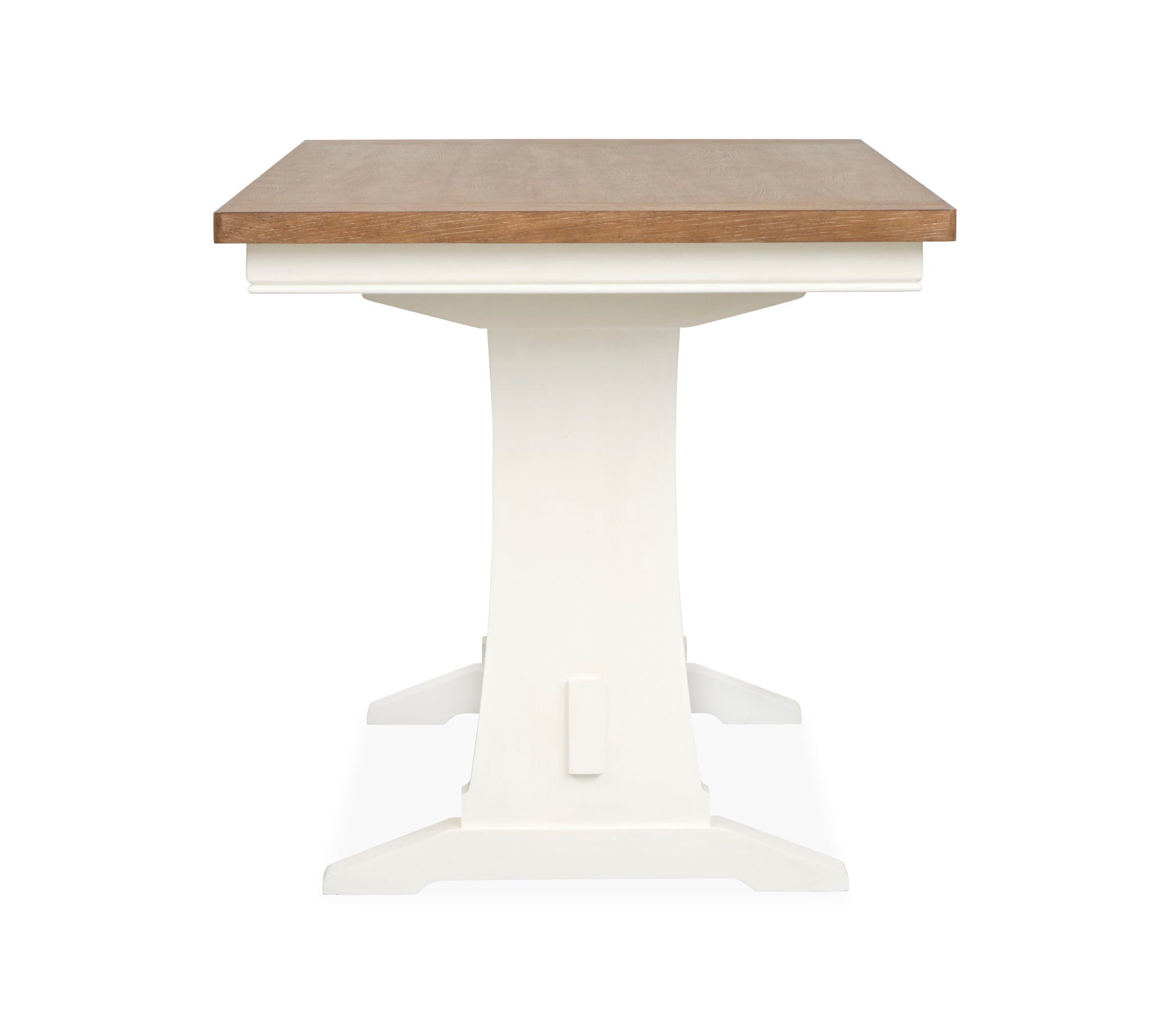 Kingston - Counter Height Table - Whisper White And Cerused Nutmeg
