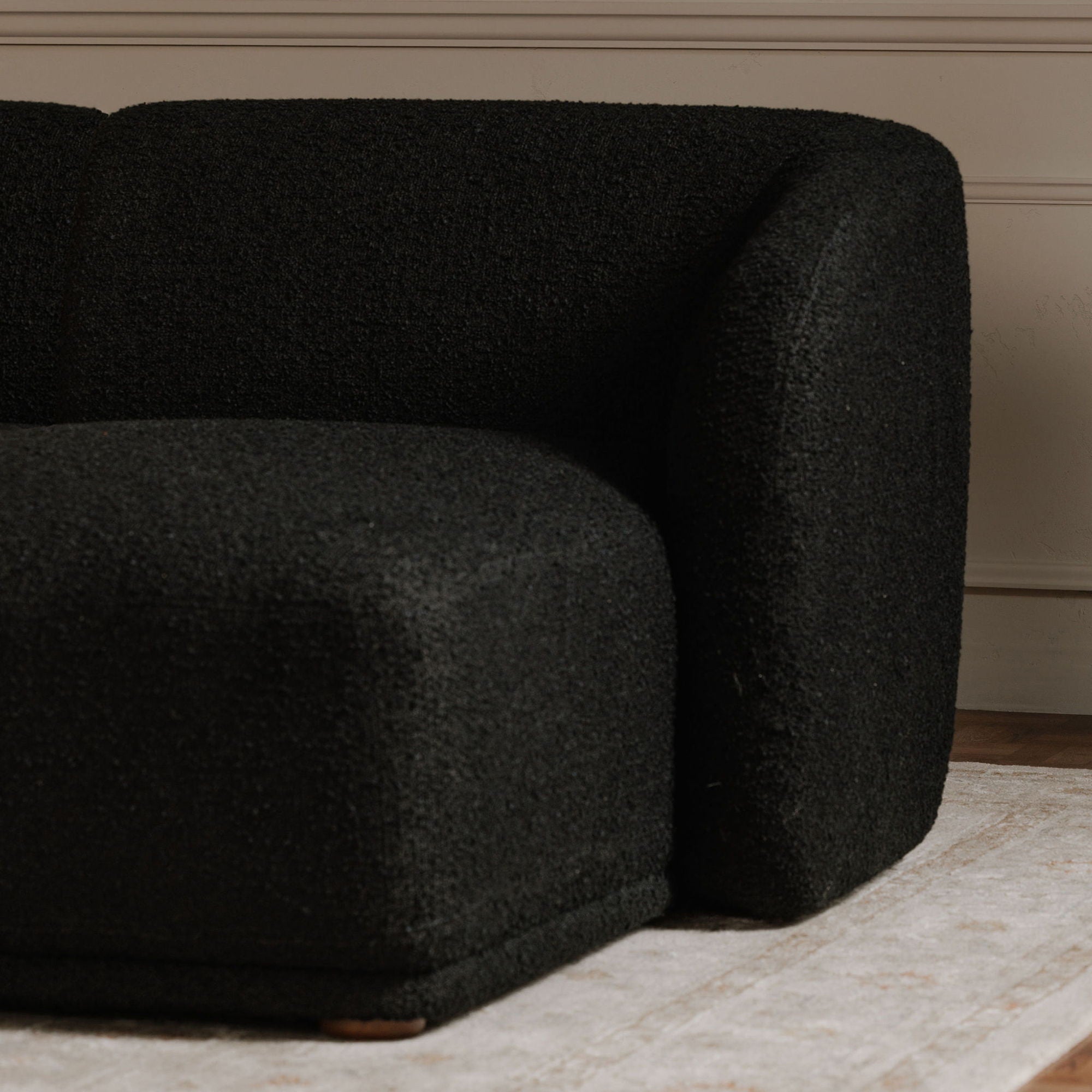Faye - Left Sectional - Black