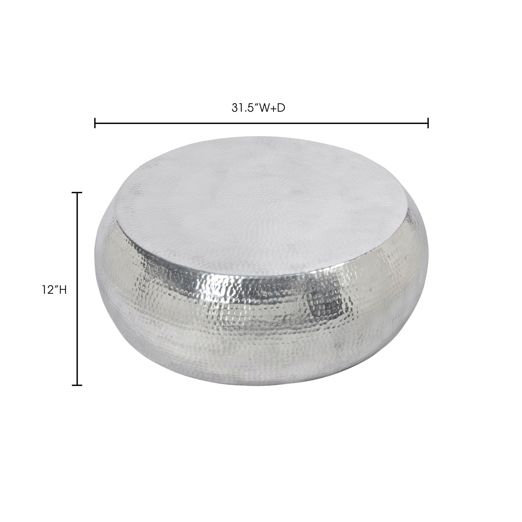 Tabla - Coffee Table - Silver