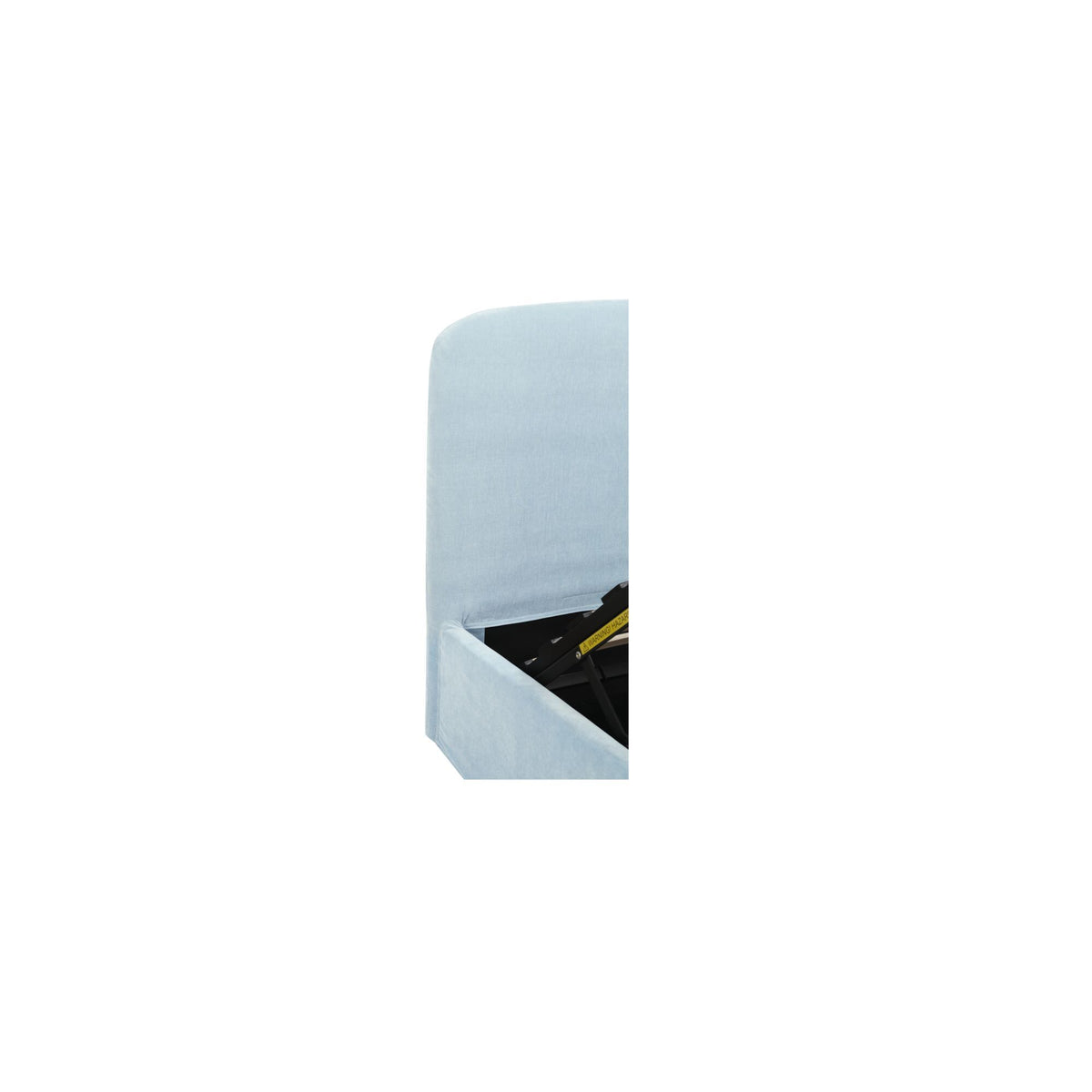 Joan - King Storage Bed - Light Blue