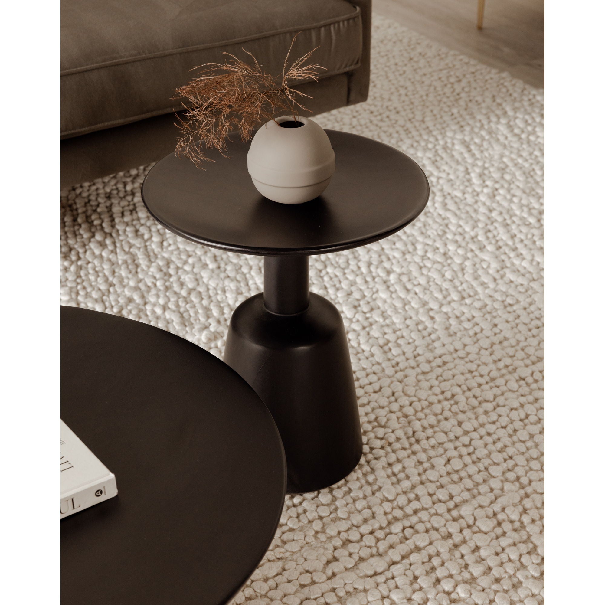 Nels - End Table - Black