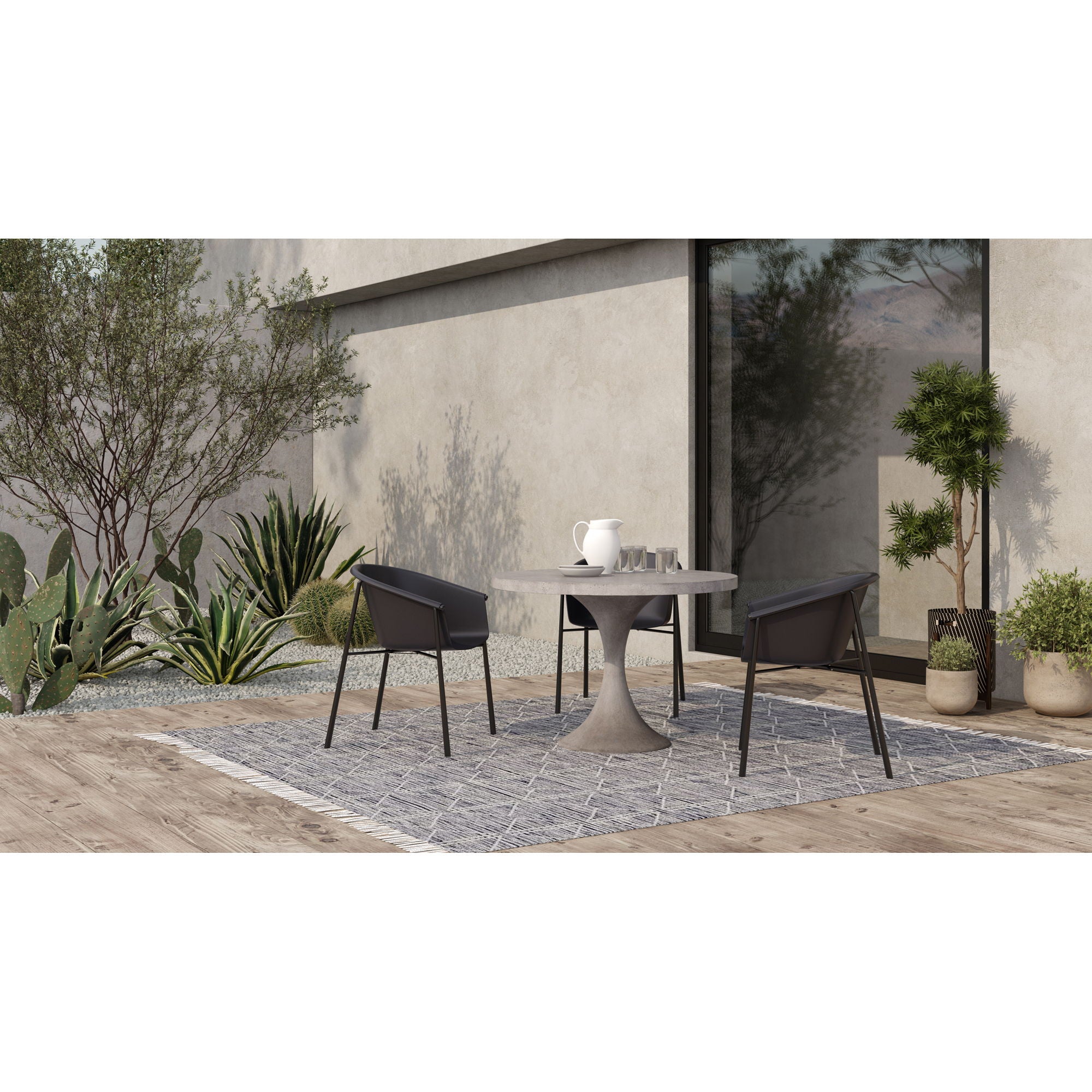 Shindig - Outdoor Dining Chair (Set of 2) - Black