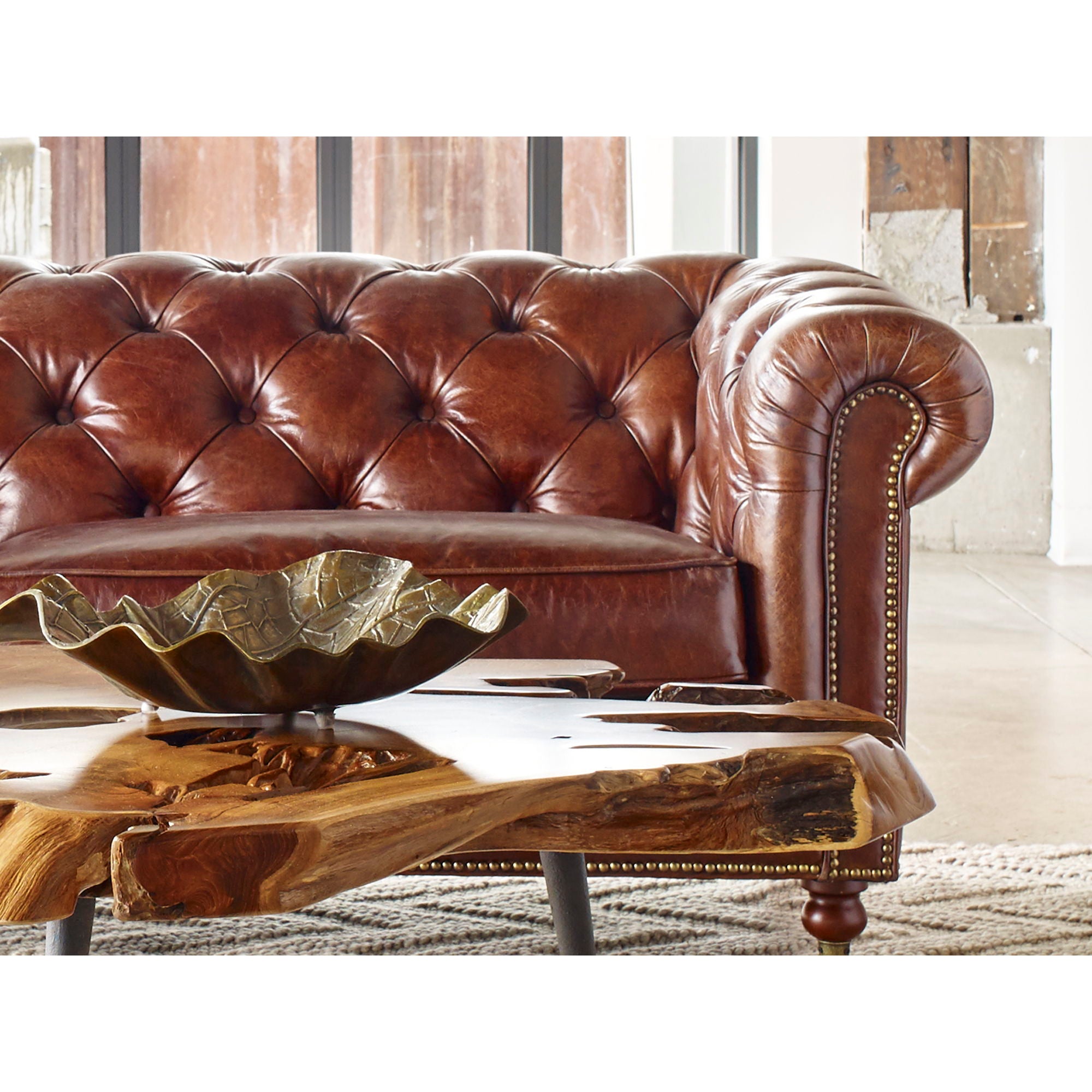 Birmingham - Sofa - Dark Brown Leather