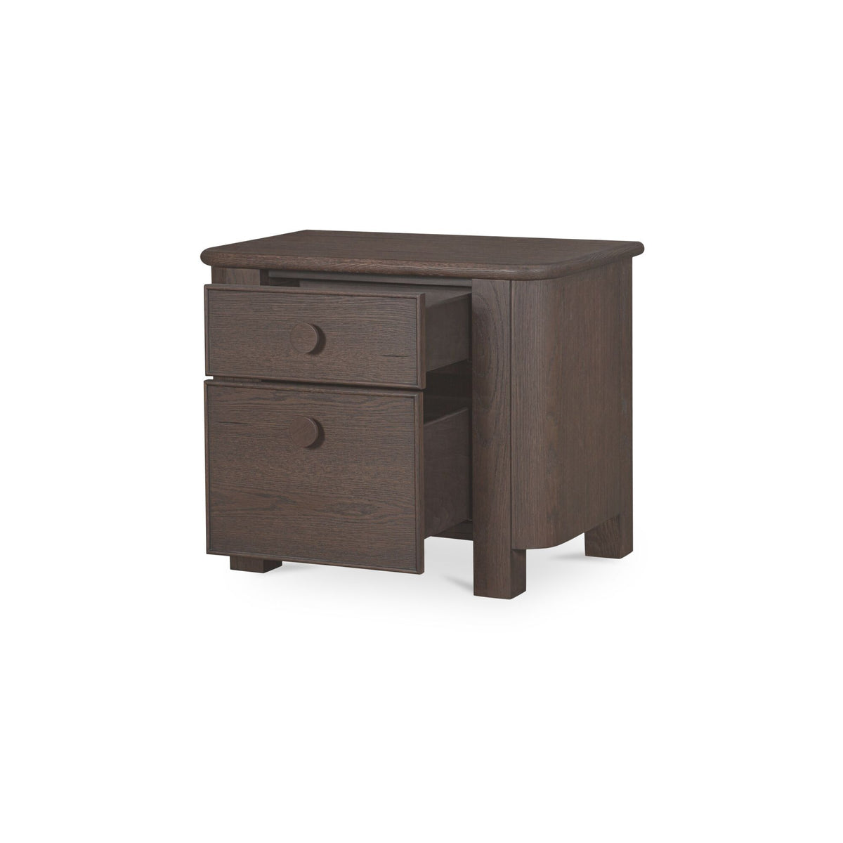 Loren - Large Nightstand - Dark Brown