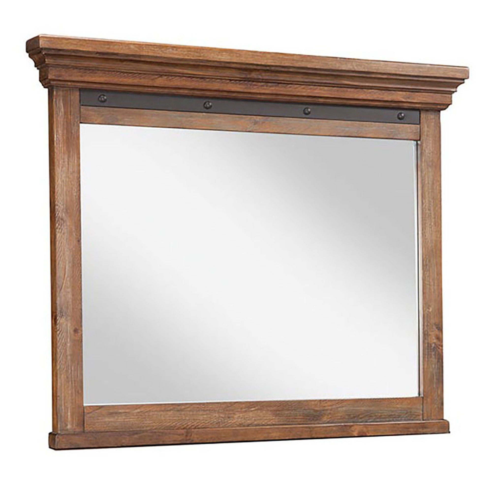 Taos - Landscape Mirror - Canyon Brown