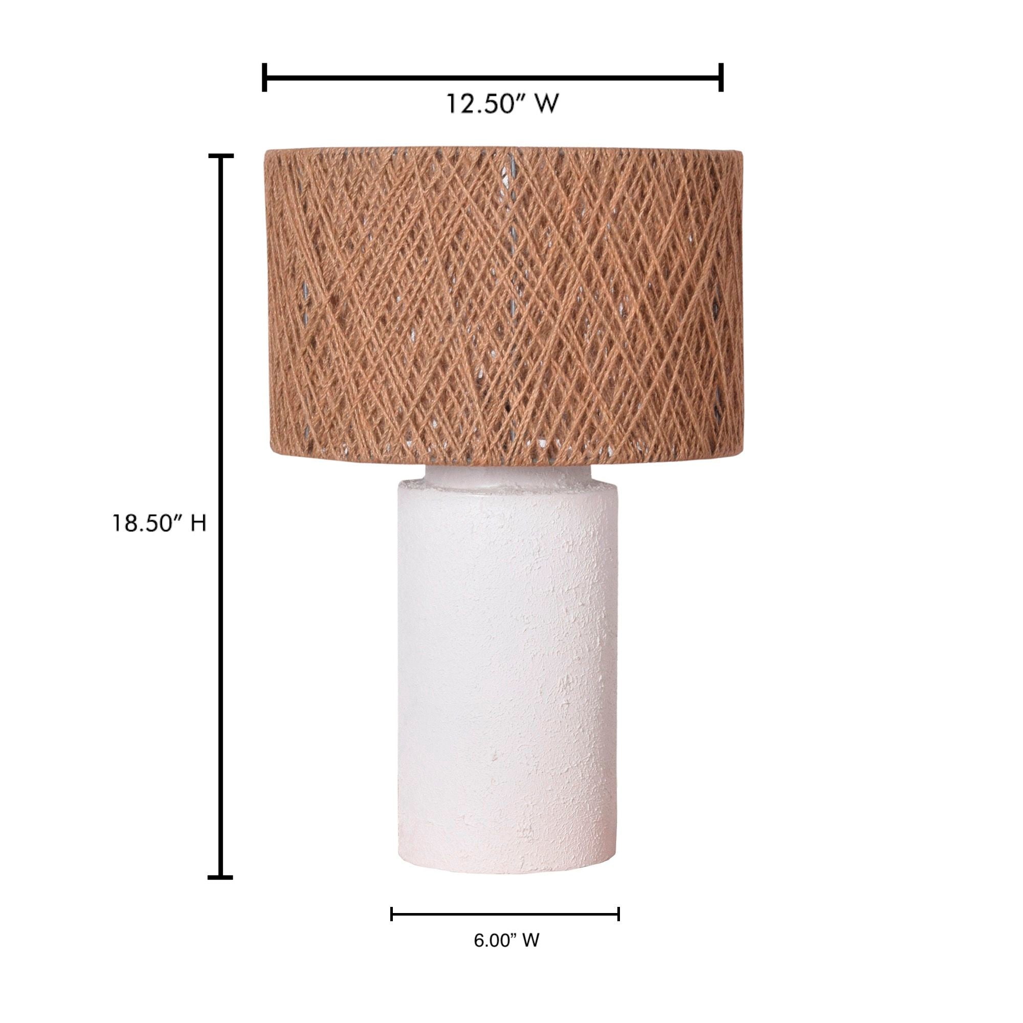 Aine - Table Lamp - Brown