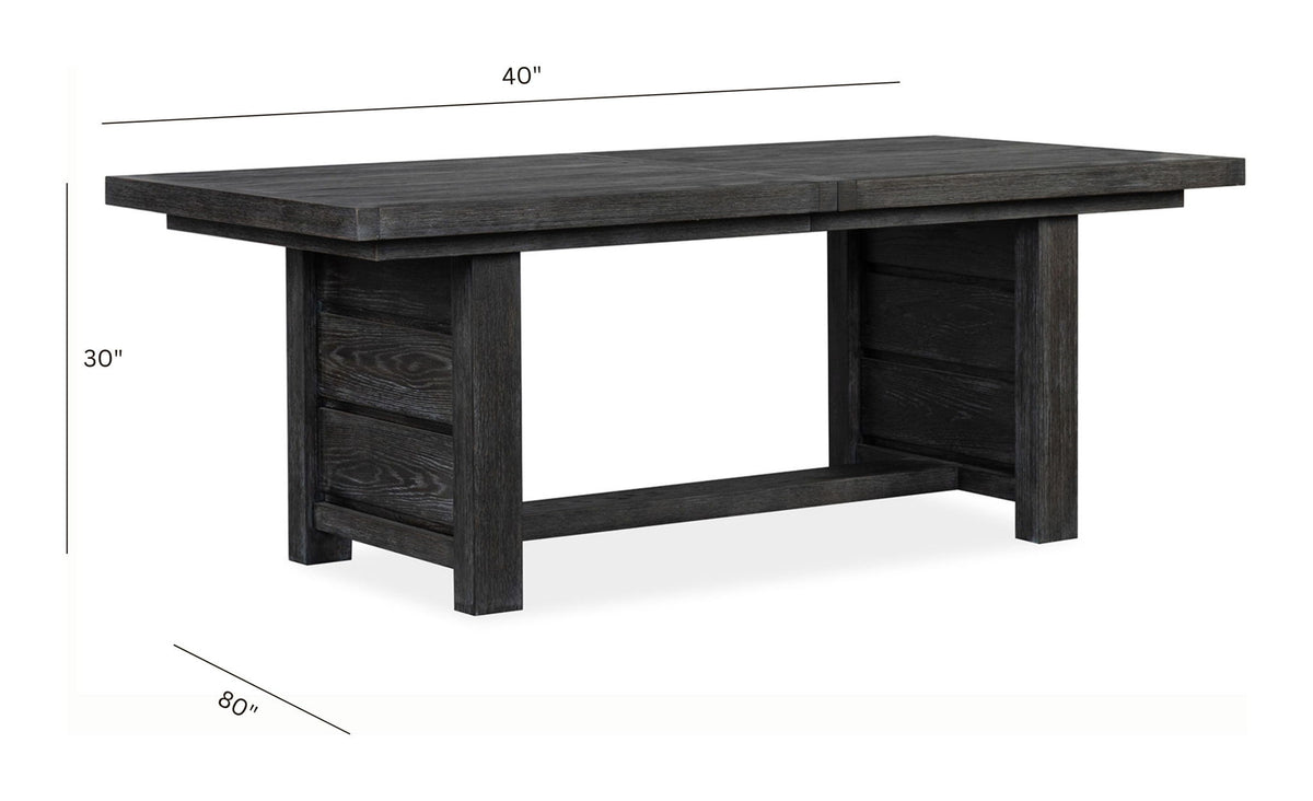 Plum Creek - Extendable Trestle Dining Table
