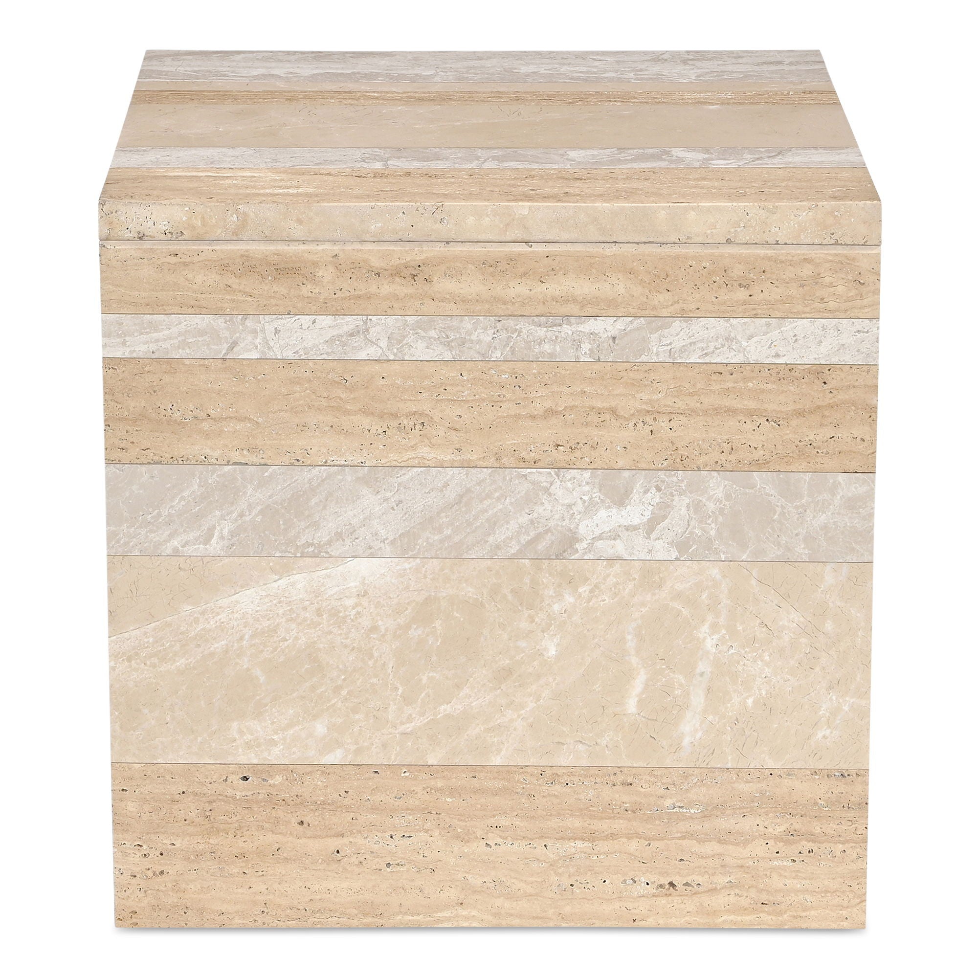 Rosa - Accent Table - Multicolor Marble