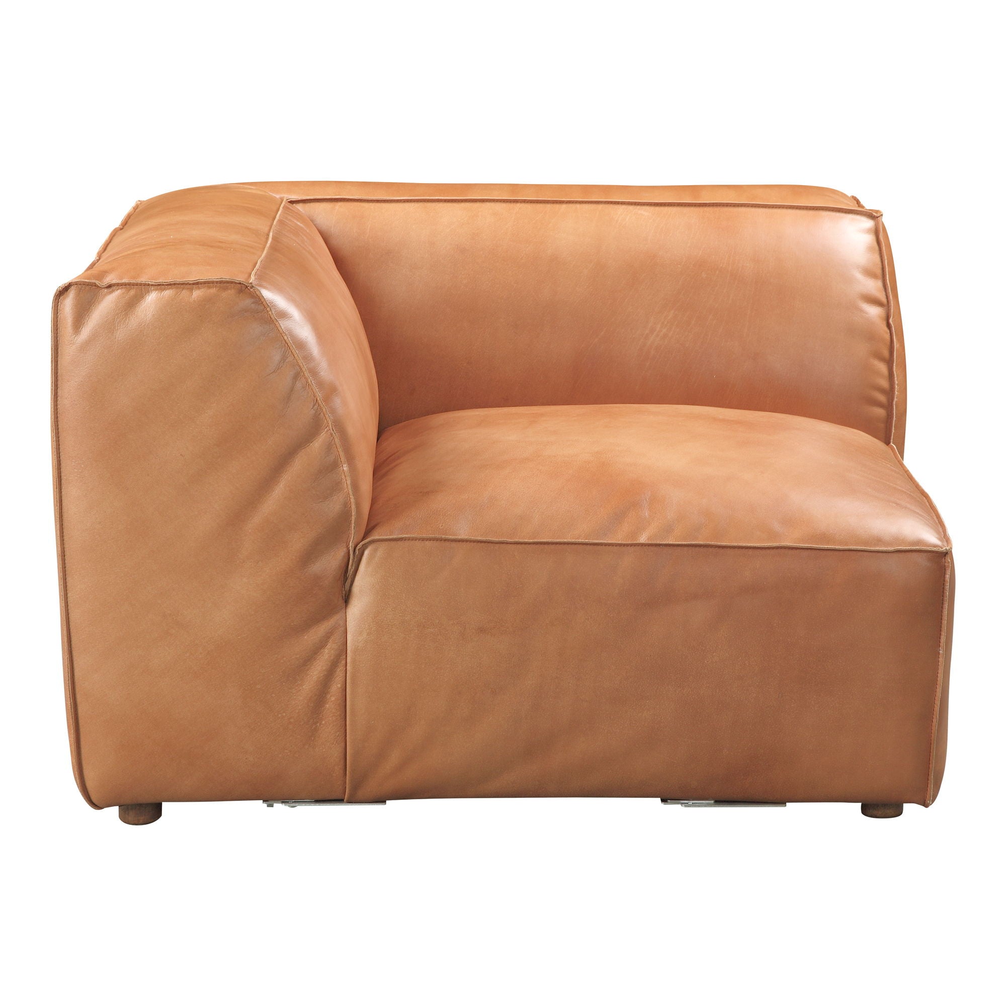 Luxe - Corner Chair - Light Brown
