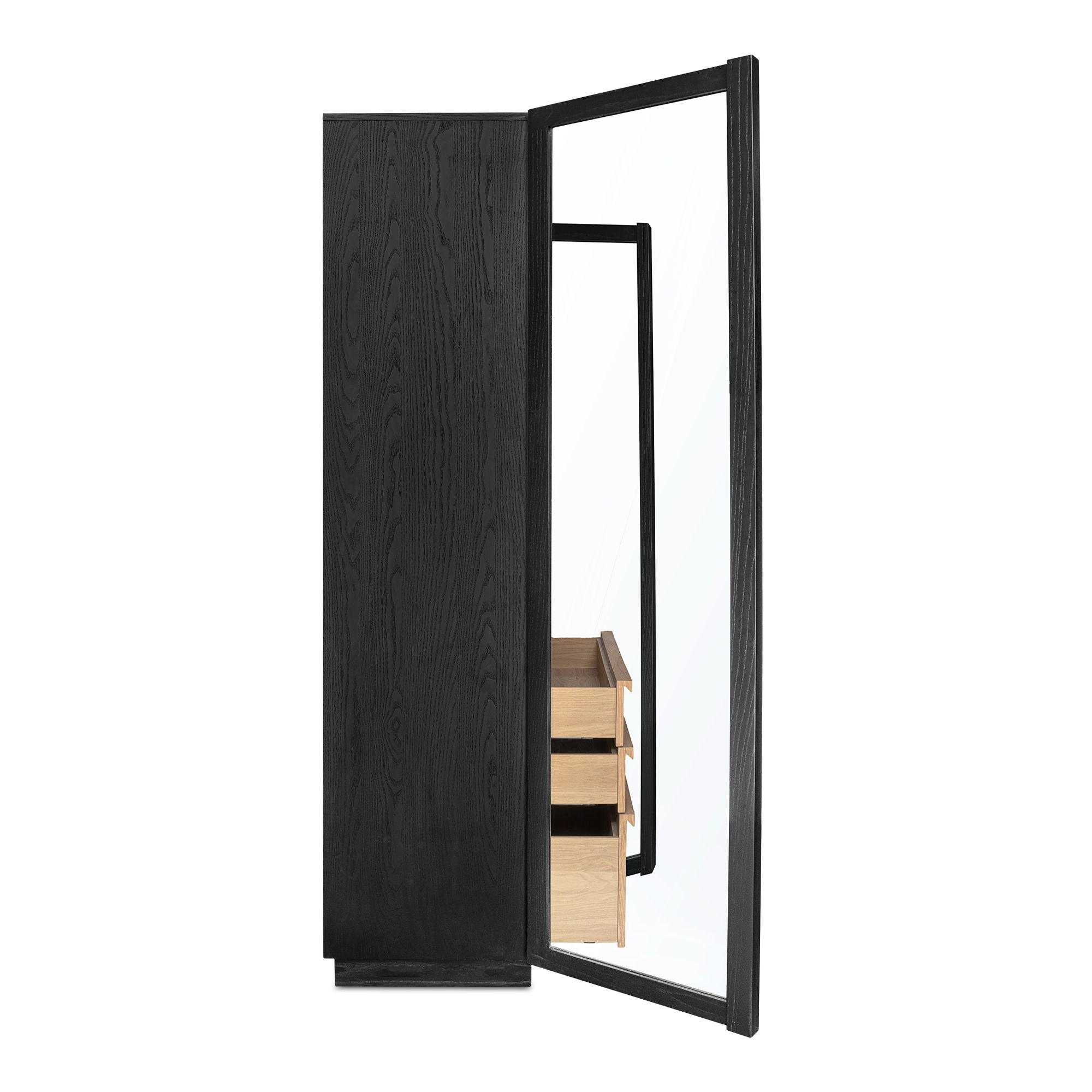 Charlotte - Tall Cabinet - Black