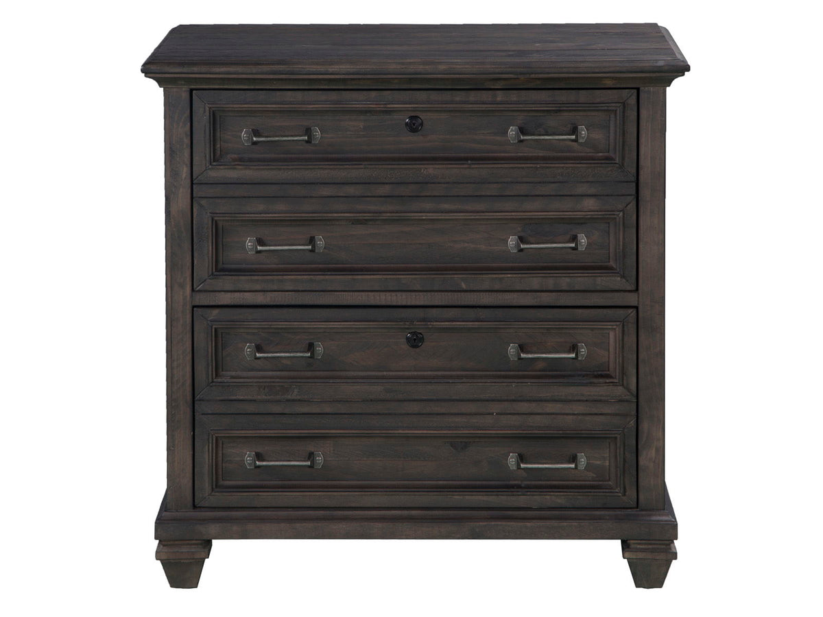 Sutton Place - Lateral File - Weathered Charcoal