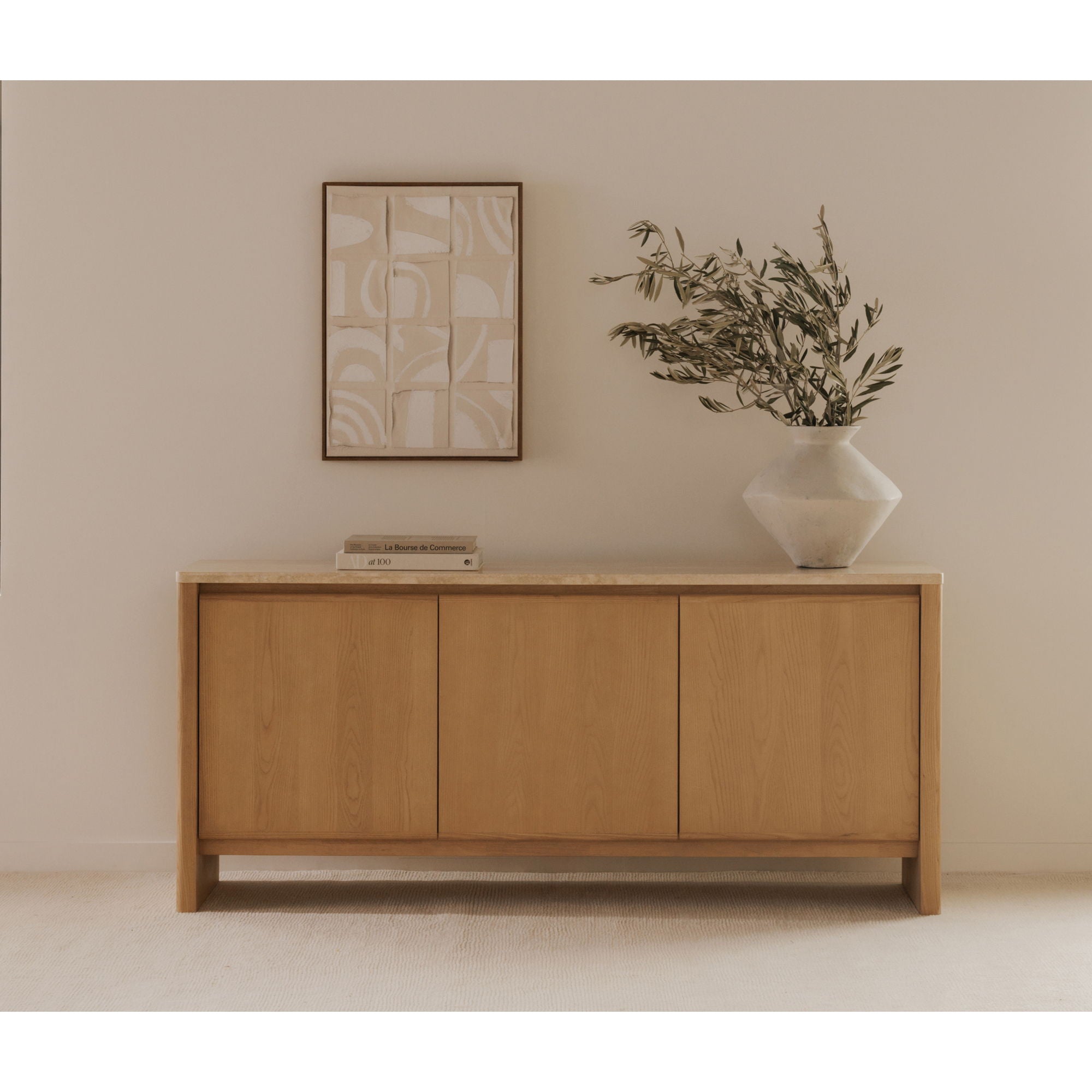 Blake - Sideboard - Creme Whitewash