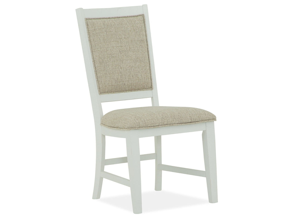 Heron Cove - Step Up Side Chair With Upholstered Seat & Back (Set of 2) - Chalk White