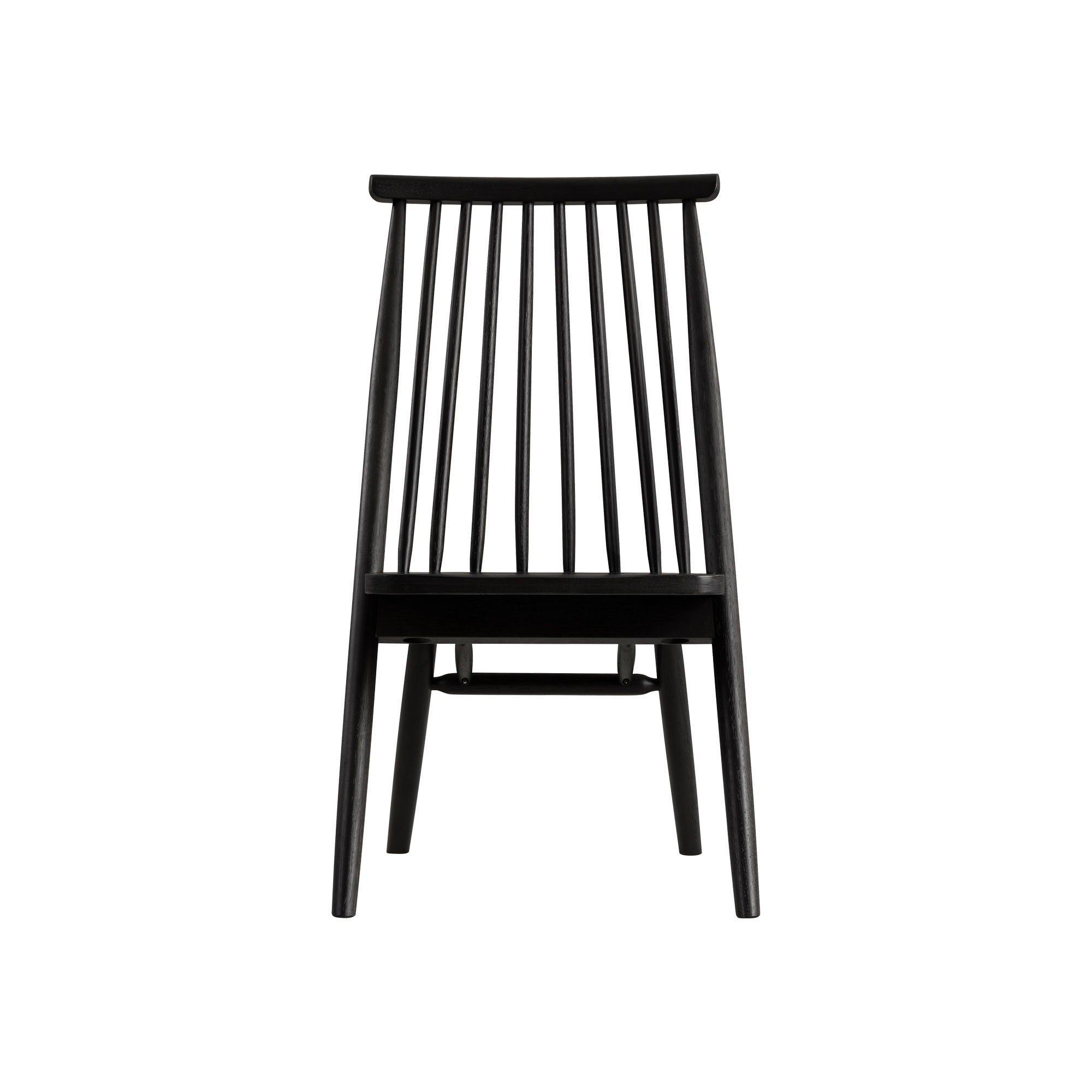 Arcadia - Rack Back Windsor Chair - Black