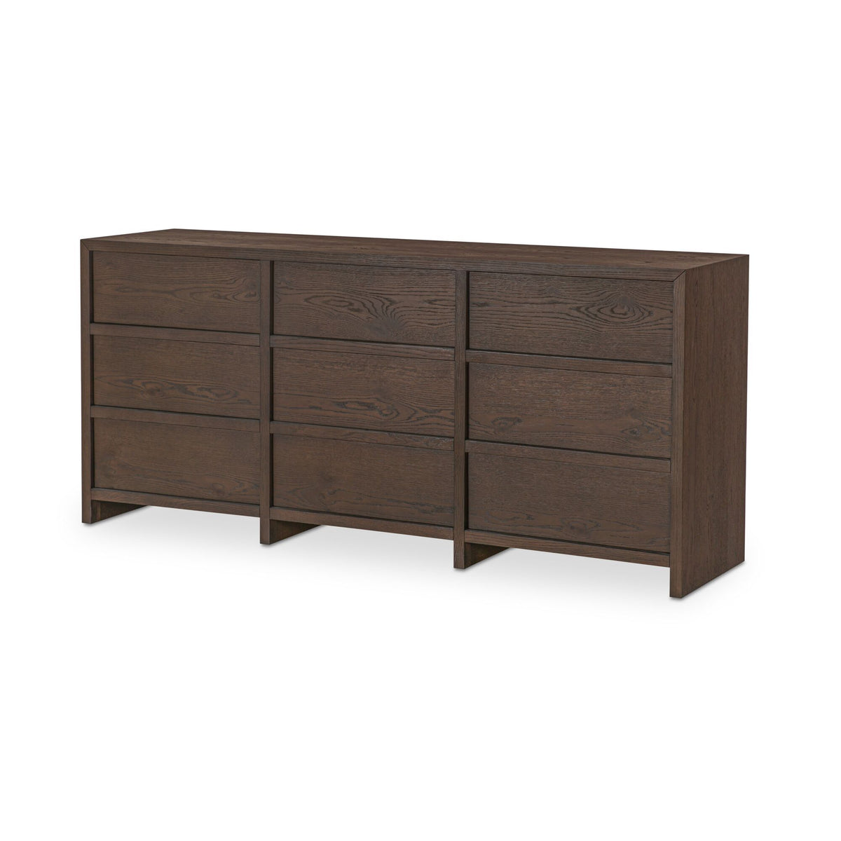 Jenson - 9 Drawer Dresser - Brown