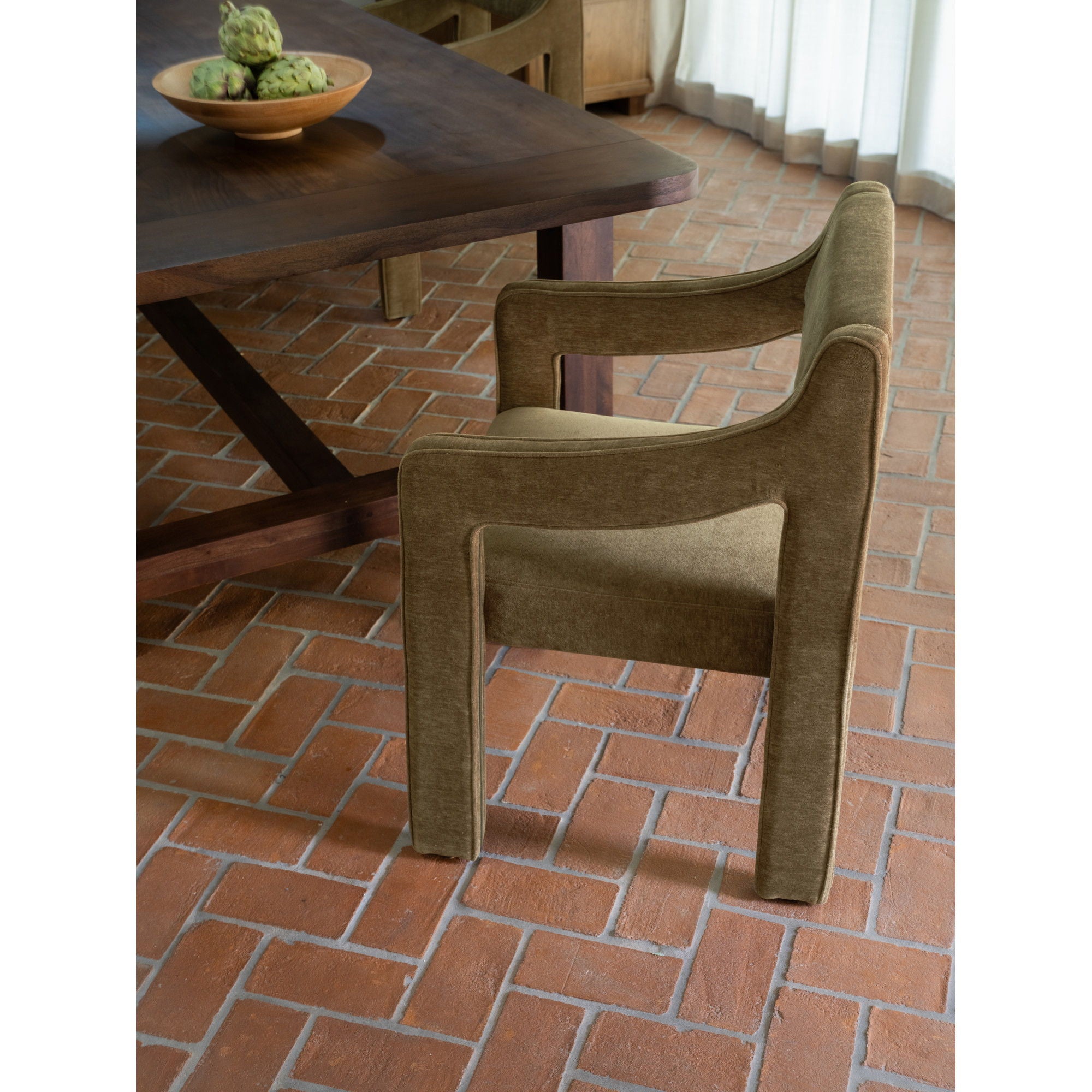 Elise - Dining Chair - Cedar Green