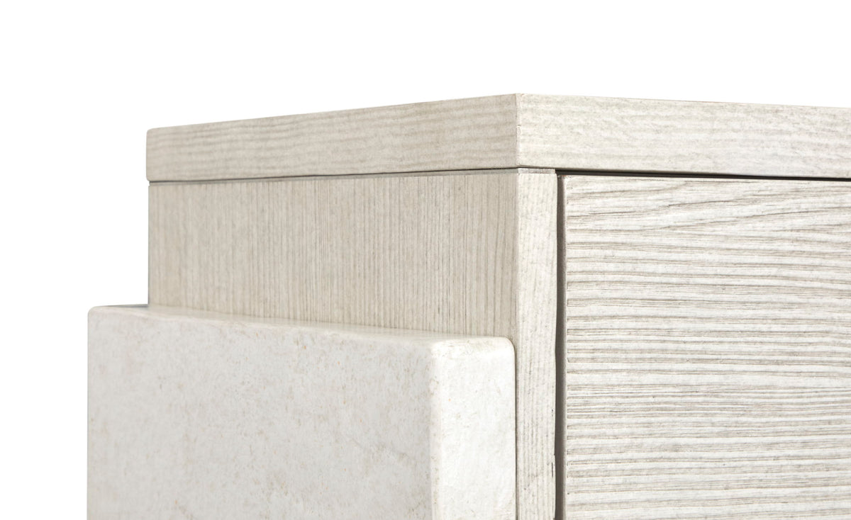 Lorelei - Drawer Nightstand - Misty Cloud