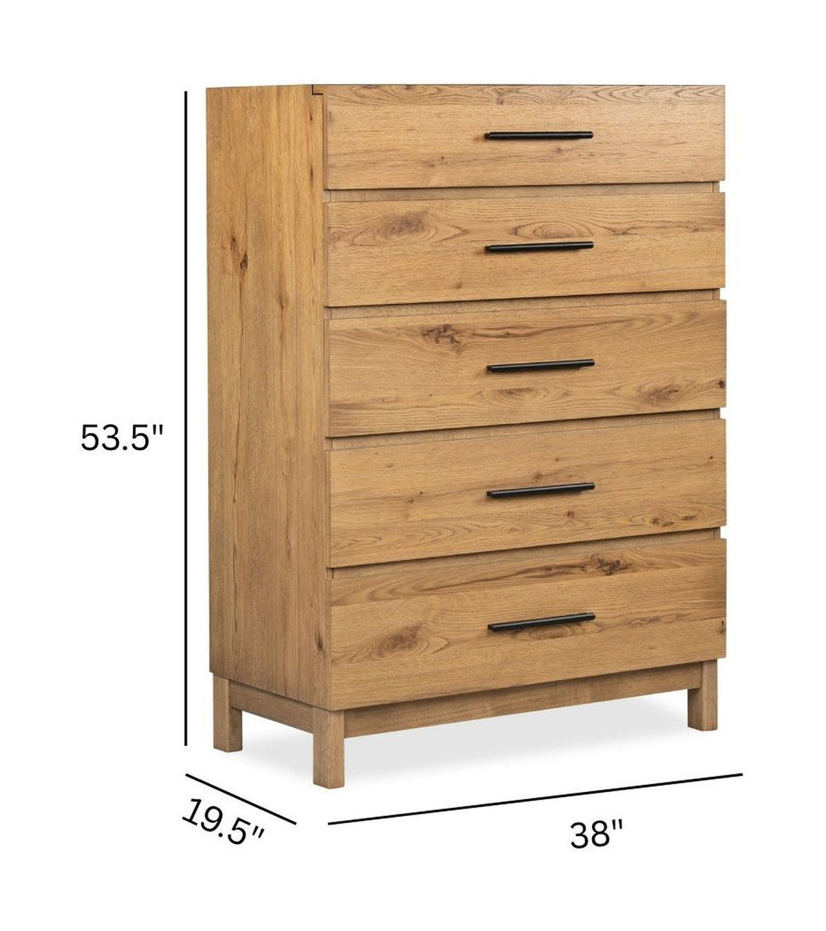 Davenport - Drawer Chest - Rustic Caramel