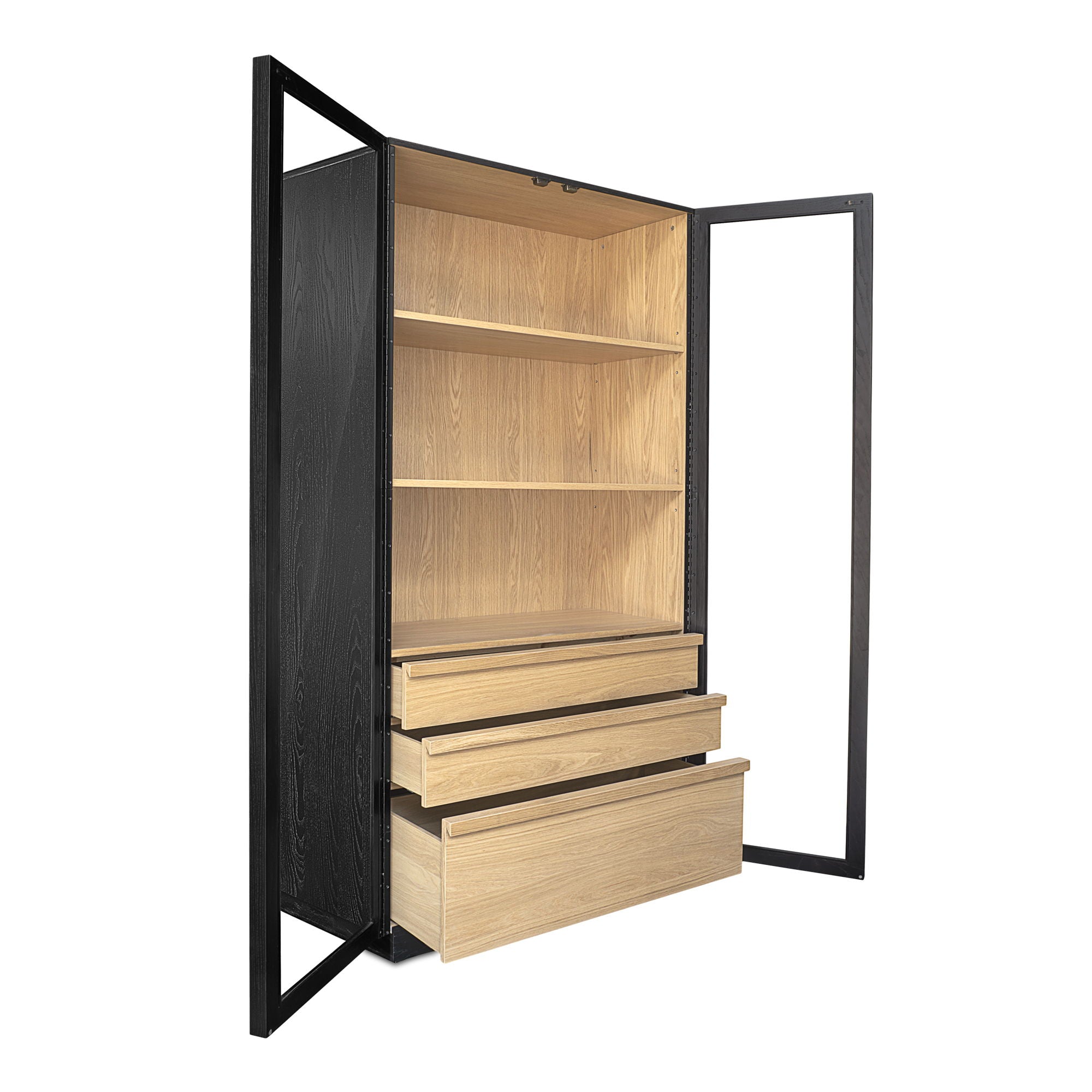 Charlotte - Tall Cabinet - Black