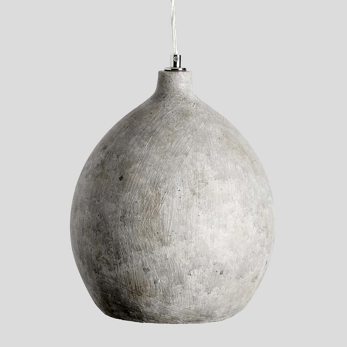 Teresa - Concrete Pendant - Deep Gray